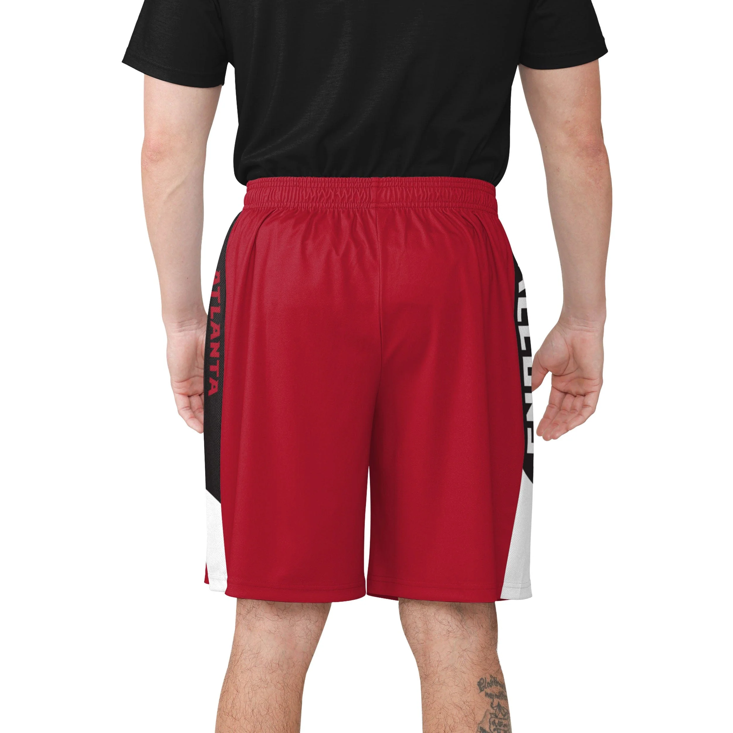 Atlanta Falcons NFL Side Stripe Training Shorts - Image 3