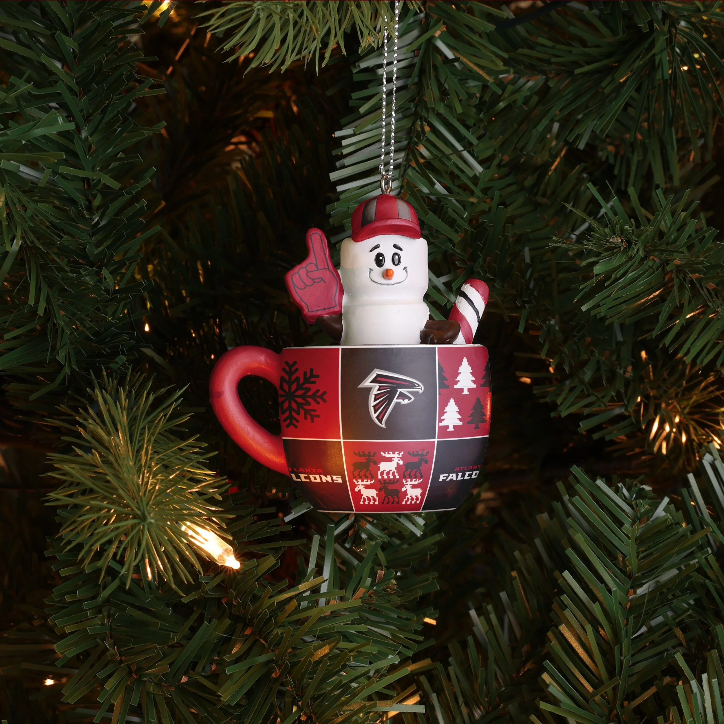 Atlanta Falcons NFL Smores Mug Ornament - Image 2