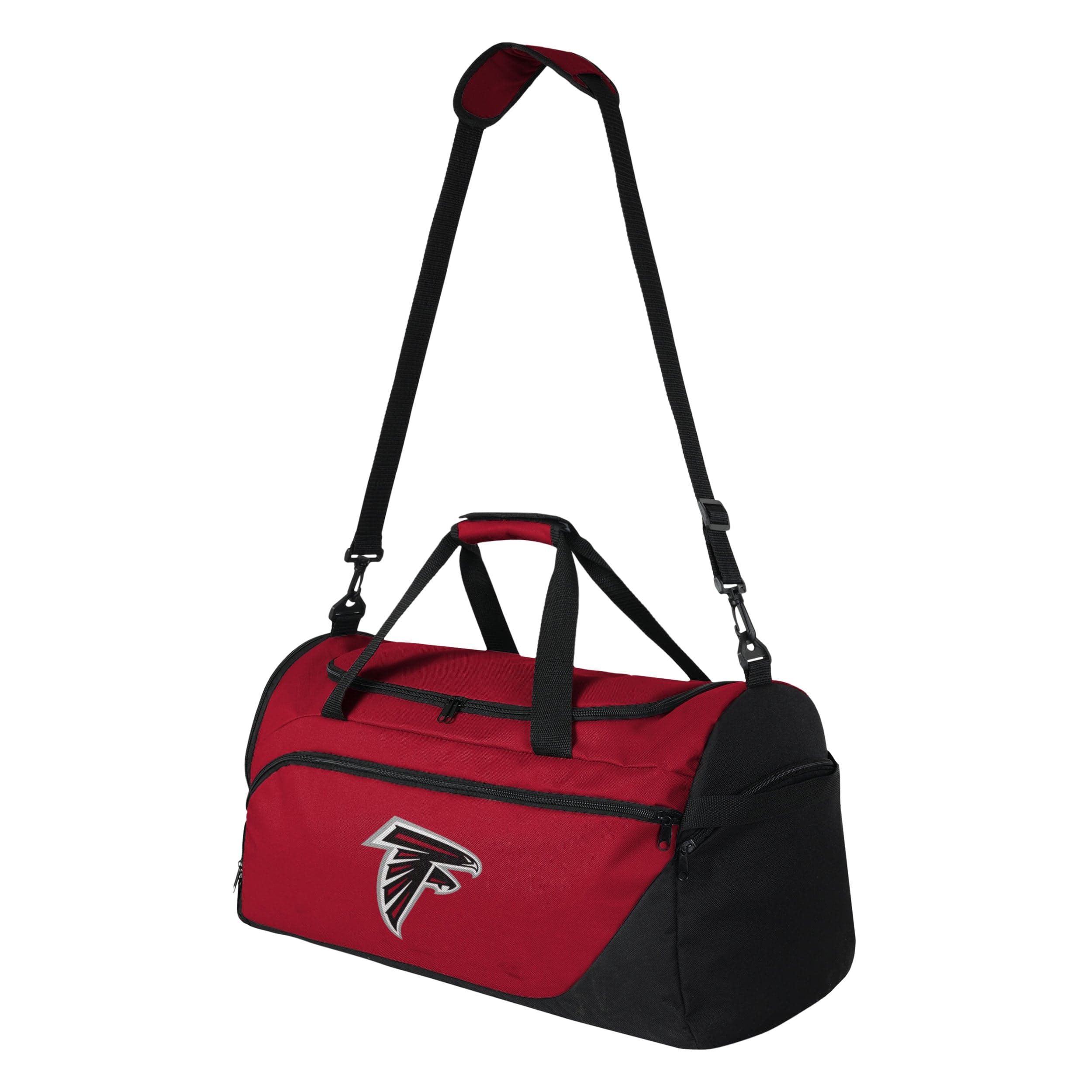Atlanta Falcons NFL Solid Big Logo Duffle Bag - Image 2