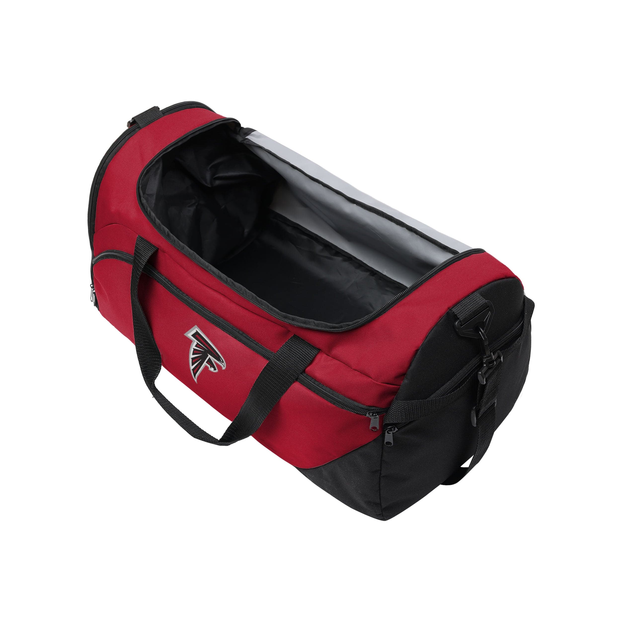 Atlanta Falcons NFL Solid Big Logo Duffle Bag - Image 3
