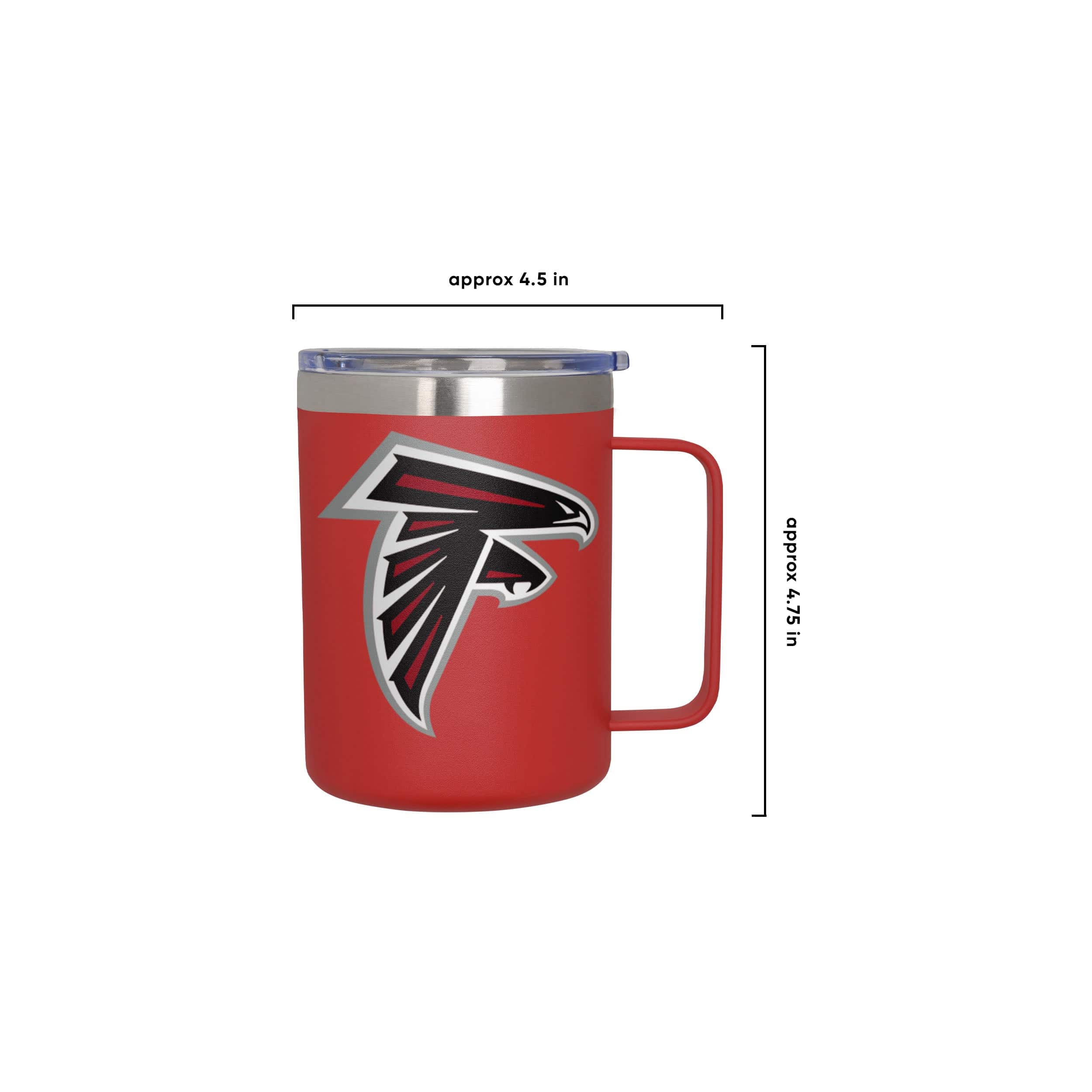 Atlanta Falcons NFL Team Color Insulated Stainless Steel Mug - Image 5