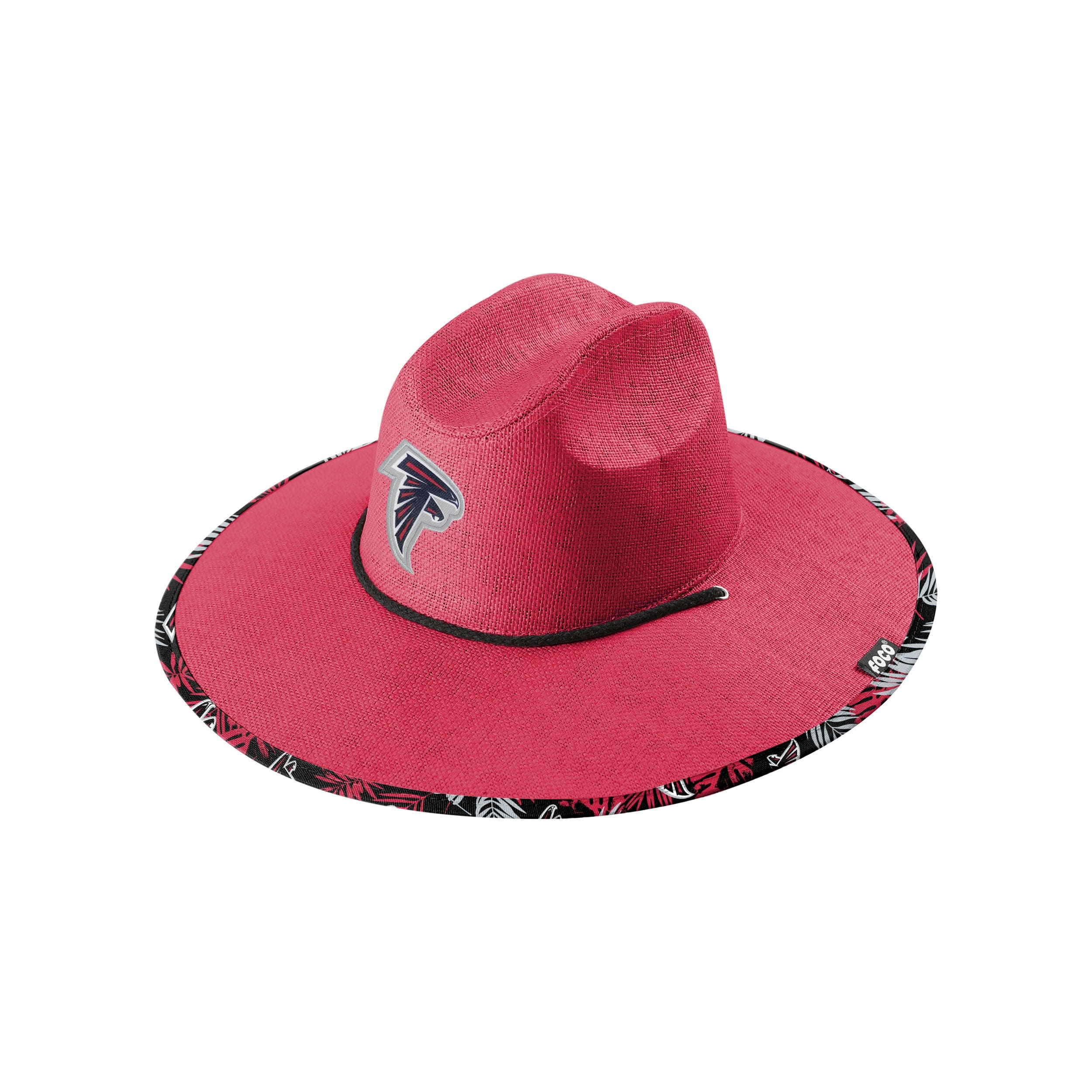 Atlanta Falcons NFL Team Color Straw Hat - Image 3