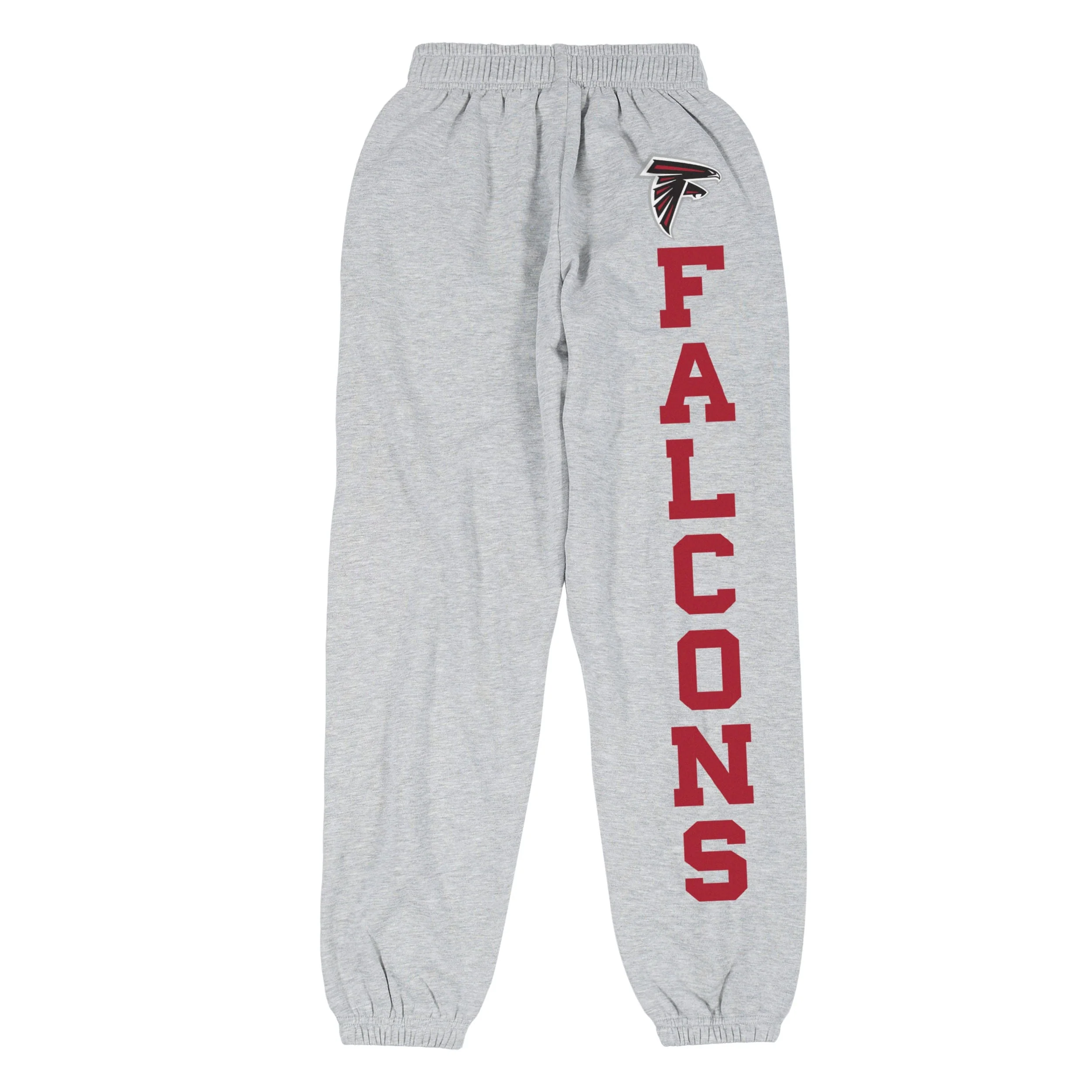 Atlanta Falcons NFL Womens Big Wordmark Gray Sweatpants - Image 5