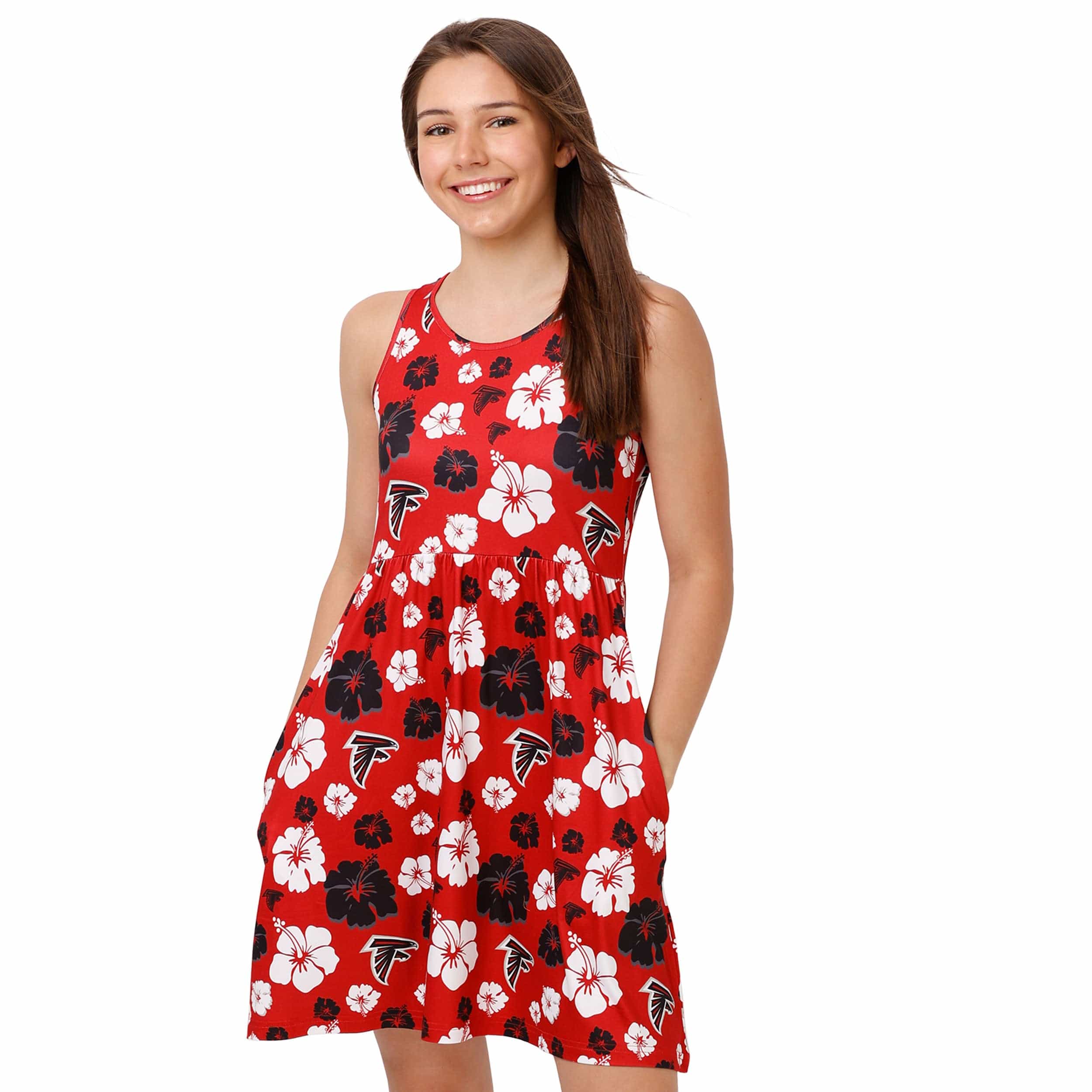Atlanta Falcons NFL Womens Fan Favorite Floral Sundress