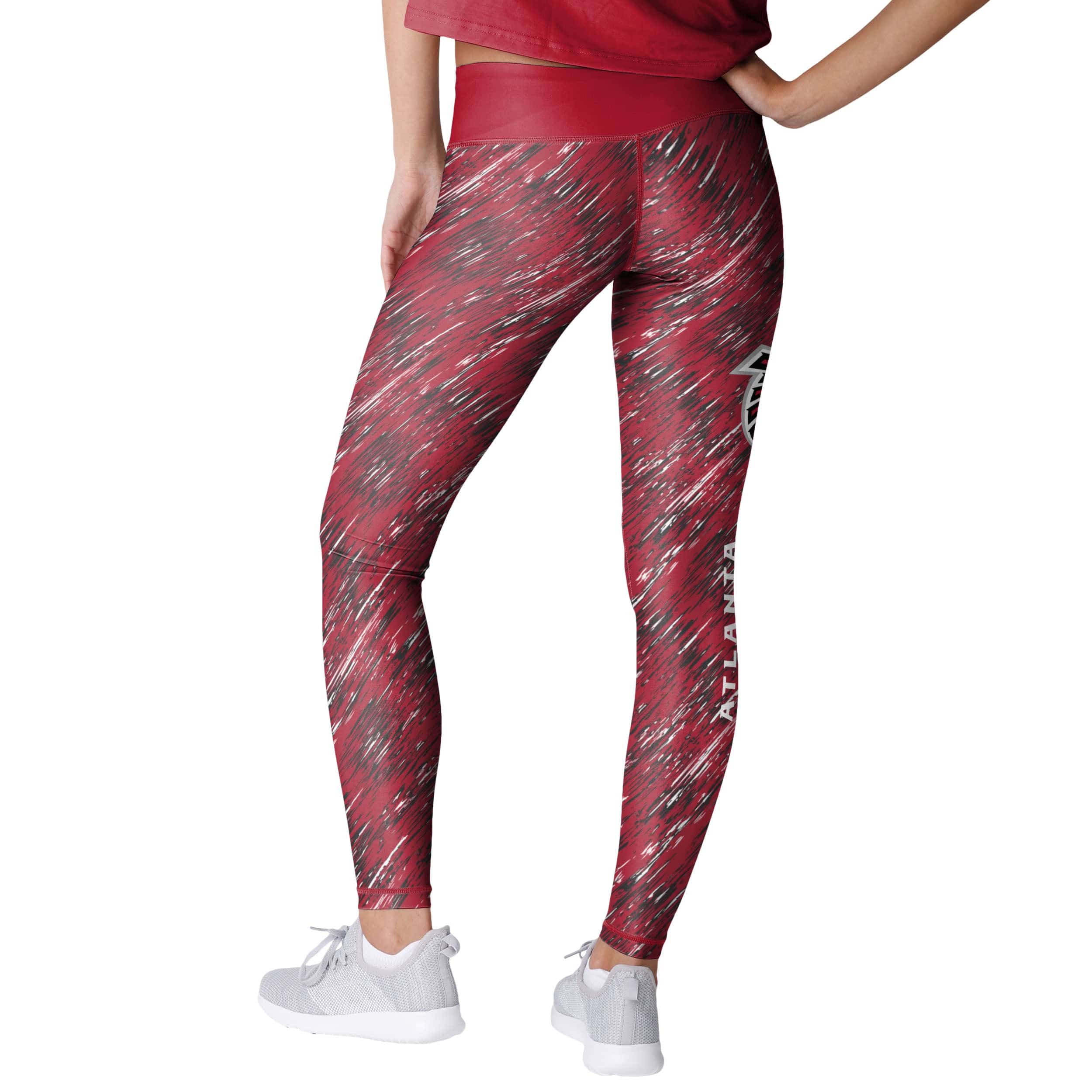 Atlanta Falcons NFL Womens Static Rain Leggings - Image 2