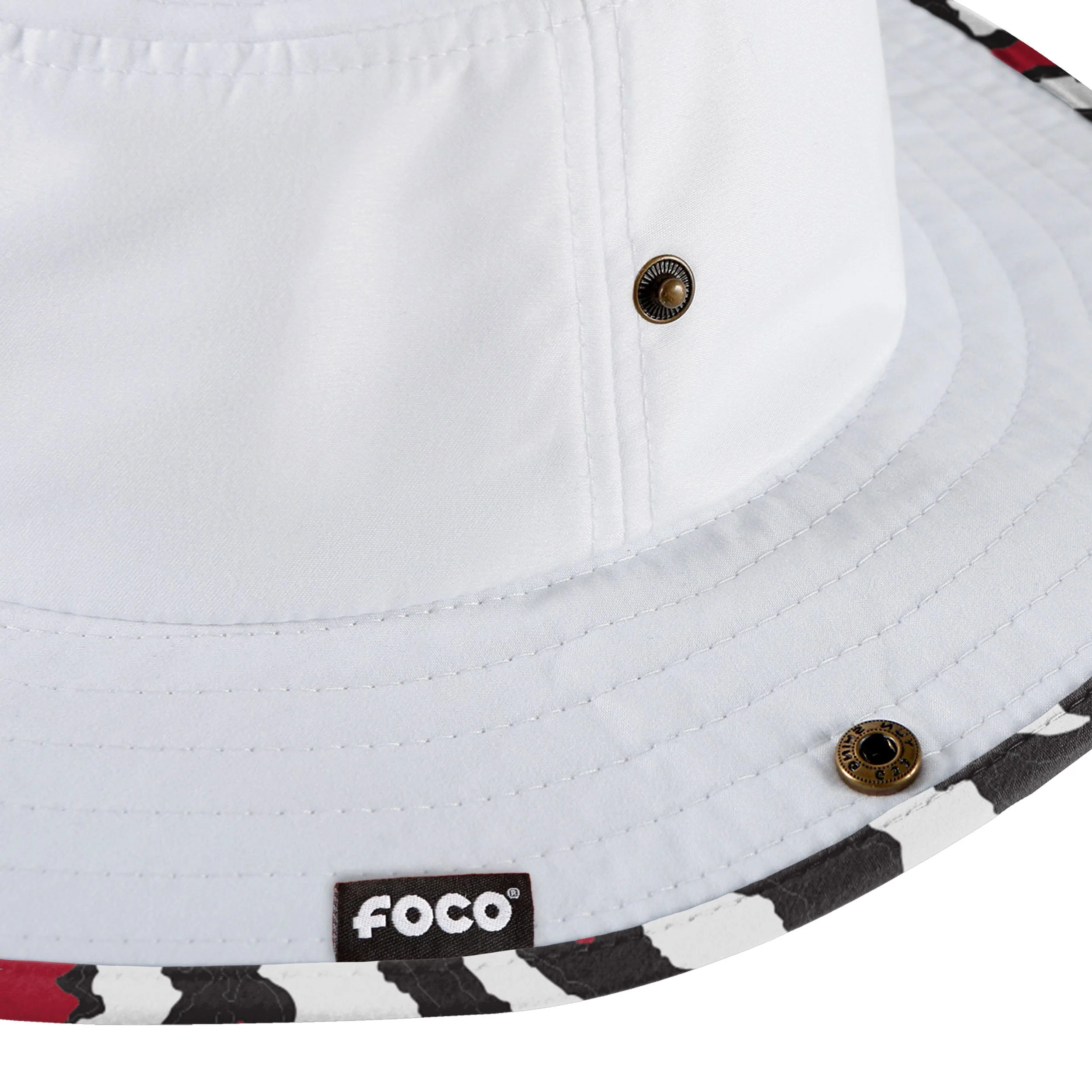 Atlanta Falcons NFL Womens White Hybrid Boonie Hat - Image 3