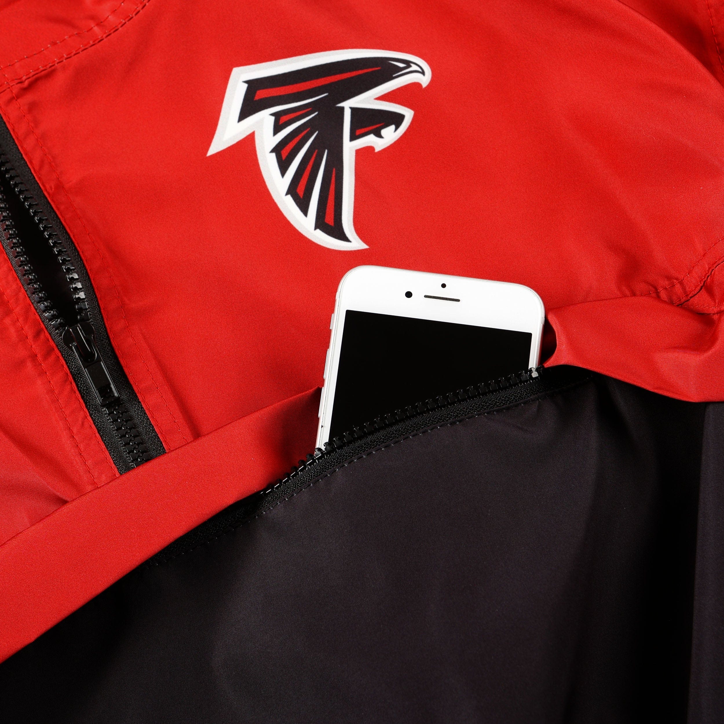 Atlanta Falcons NFL Womens Winning Play Windbreaker - Image 3