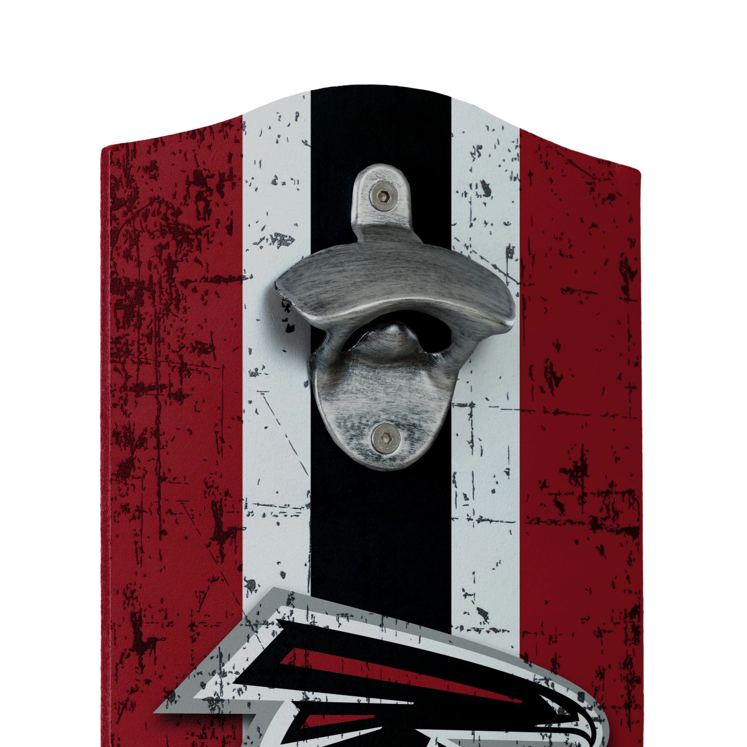 Atlanta Falcons NFL Wooden Bottle Cap Opener Sign - Image 3