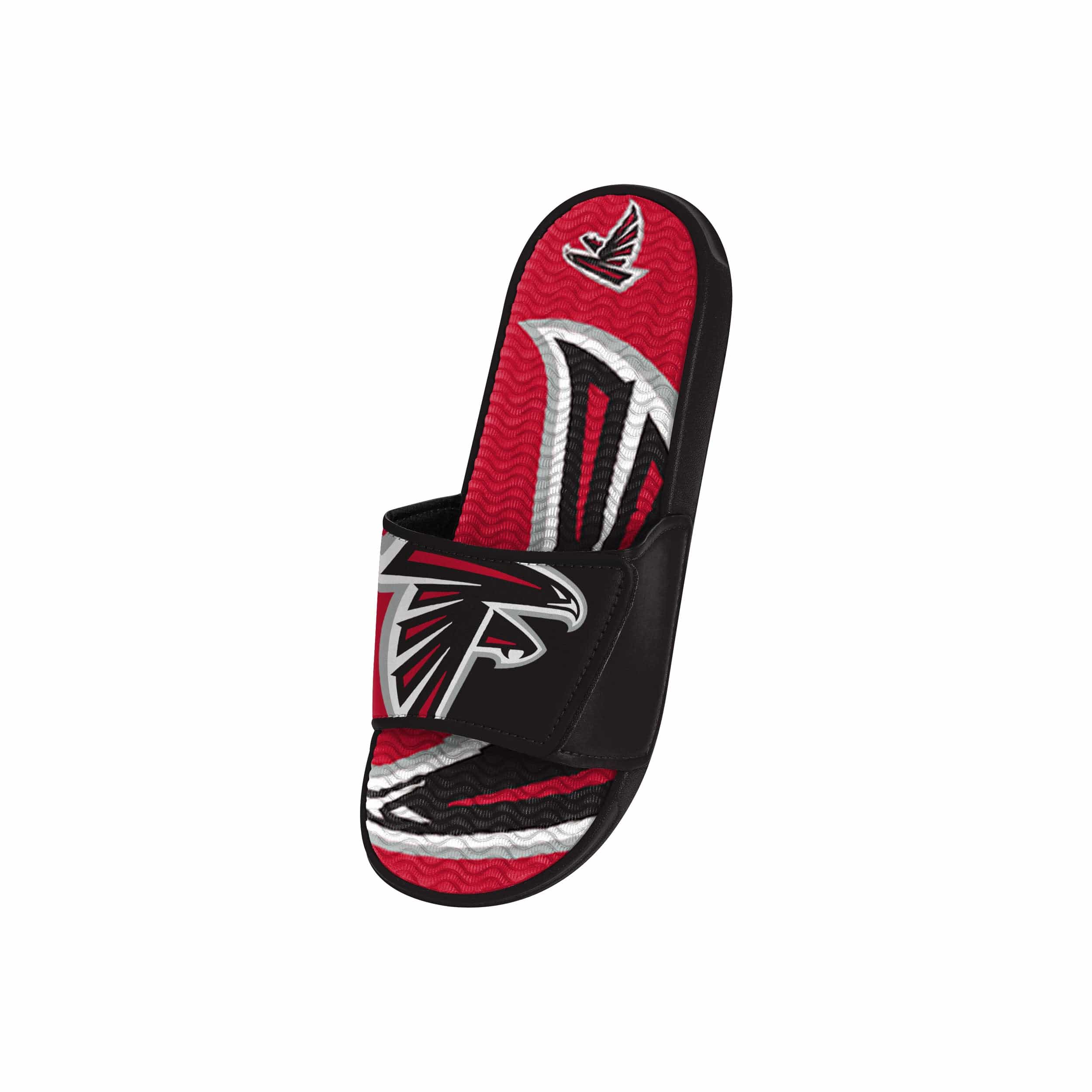 Atlanta Falcons NFL Youth Colorblock Big Logo Gel Slide - Image 3