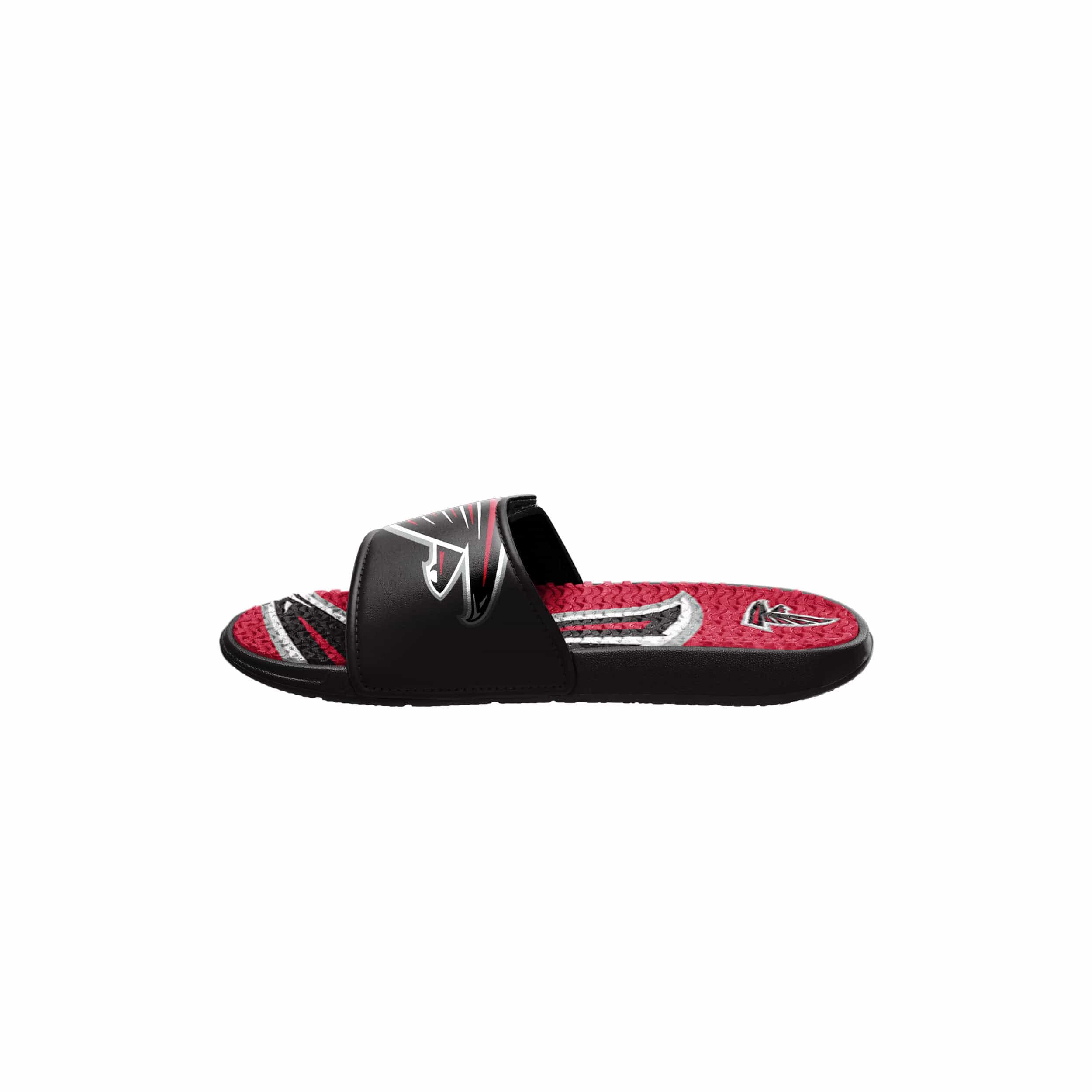 Atlanta Falcons NFL Youth Colorblock Big Logo Gel Slide - Image 4