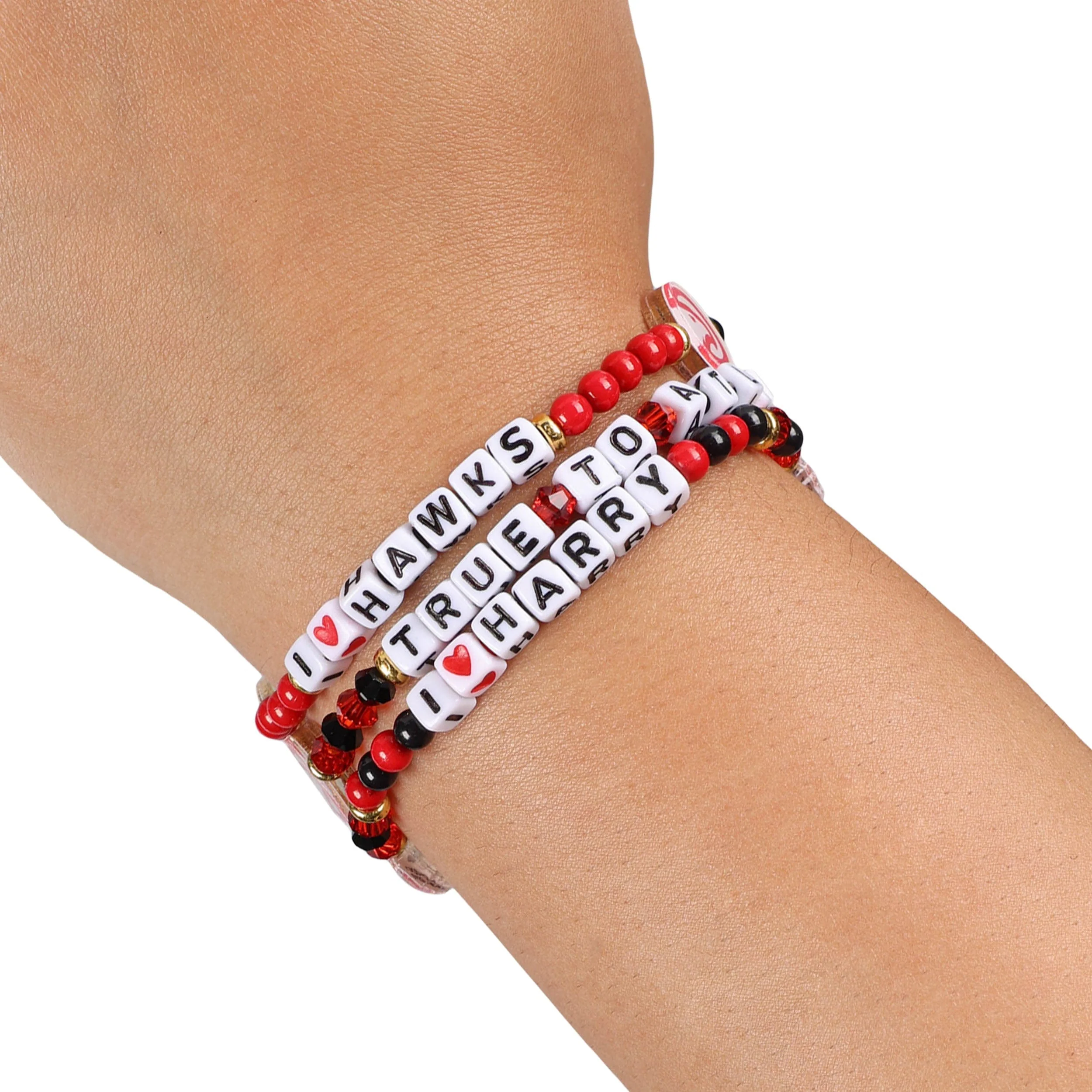 Atlanta Hawks NBA 3 Pack Friendship Bracelet - Image 4