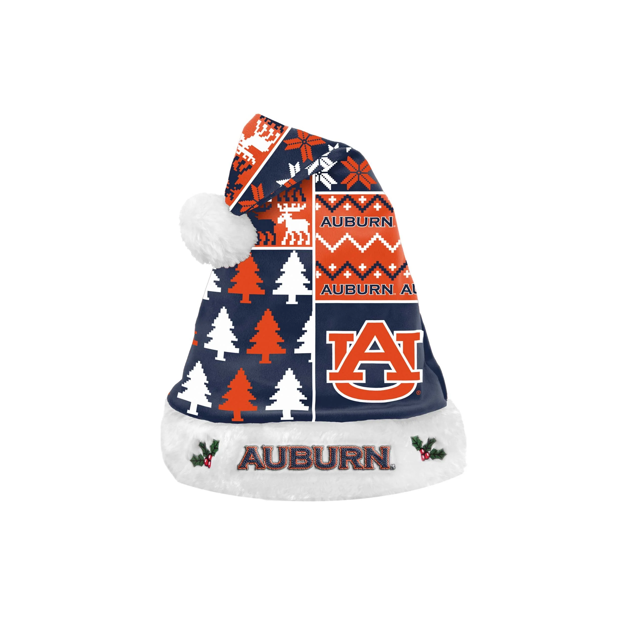 Auburn Tigers NCAA Busy Block Family Holiday Pajamas - Image 7