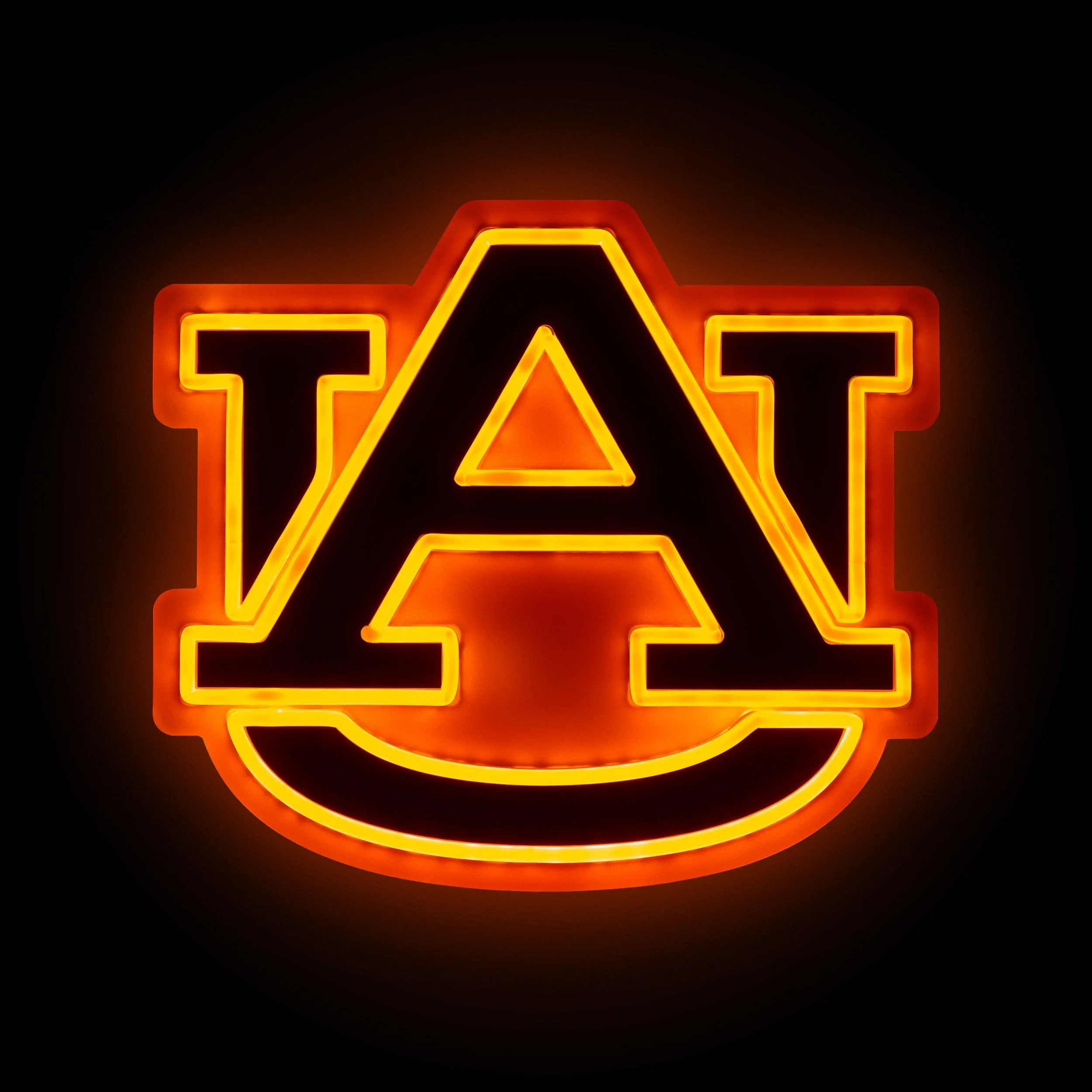 Auburn Tigers NCAA LED Neon Light Up Team Logo Sign - Image 2