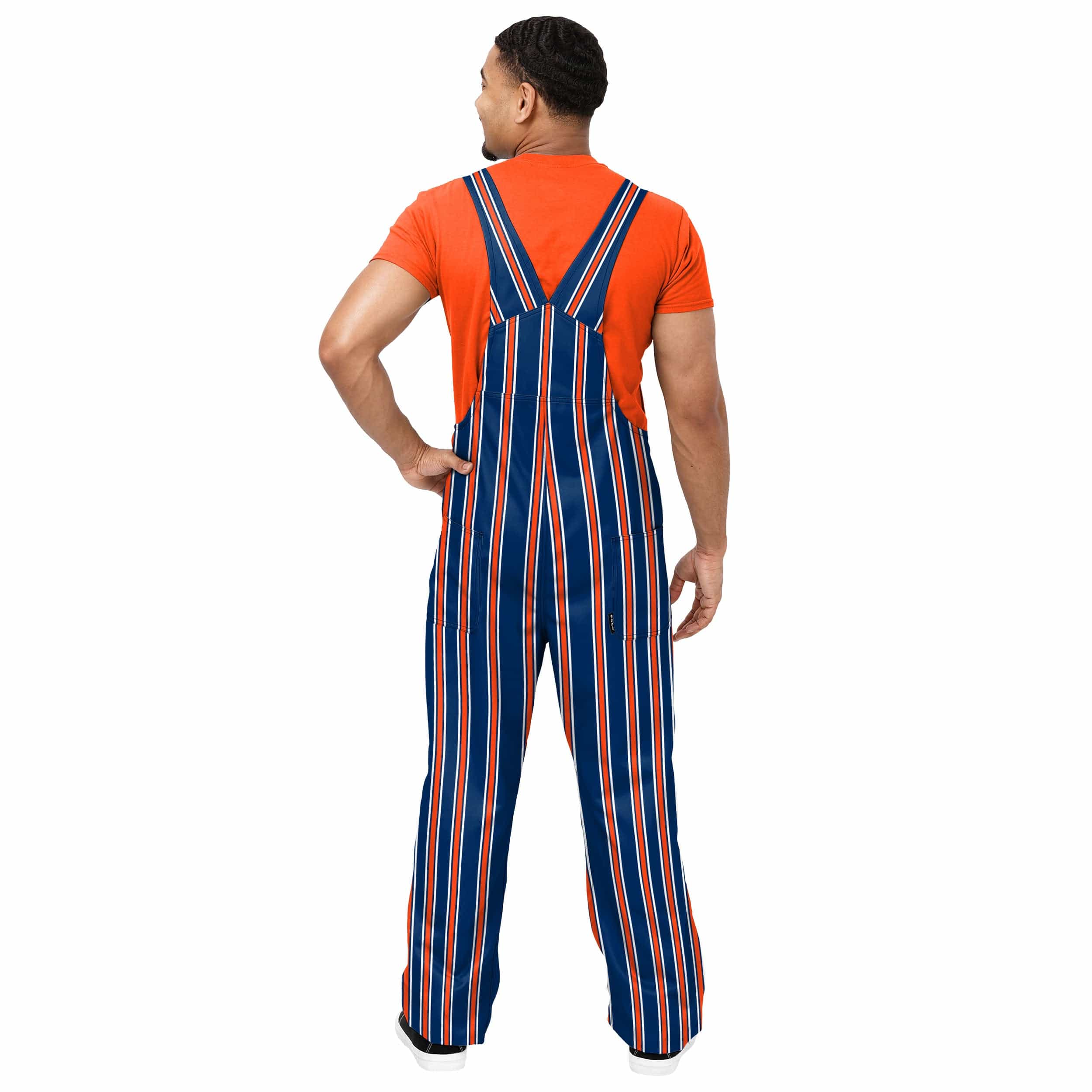 Auburn Tigers NCAA Mens Sideline Spirit Bib Overalls - Image 2