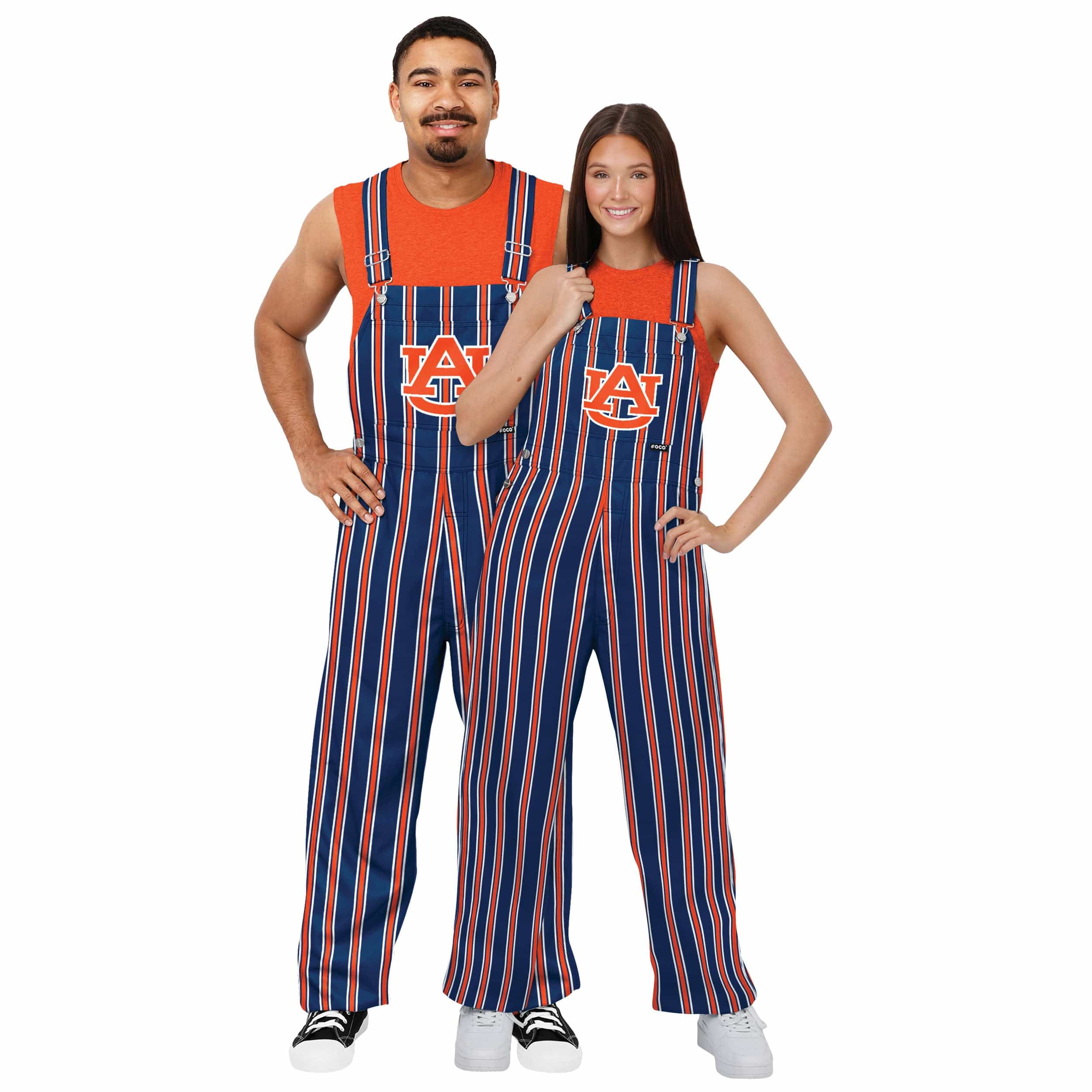 Auburn Tigers NCAA Mens Sideline Spirit Bib Overalls - Image 3