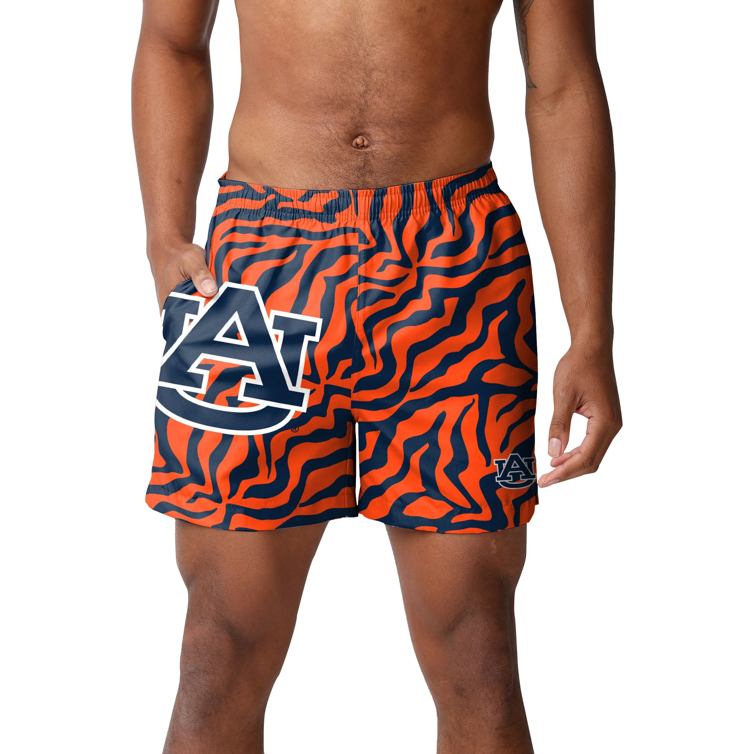 Auburn Tigers NCAA Mens Thematic Woven Shorts - Image 2