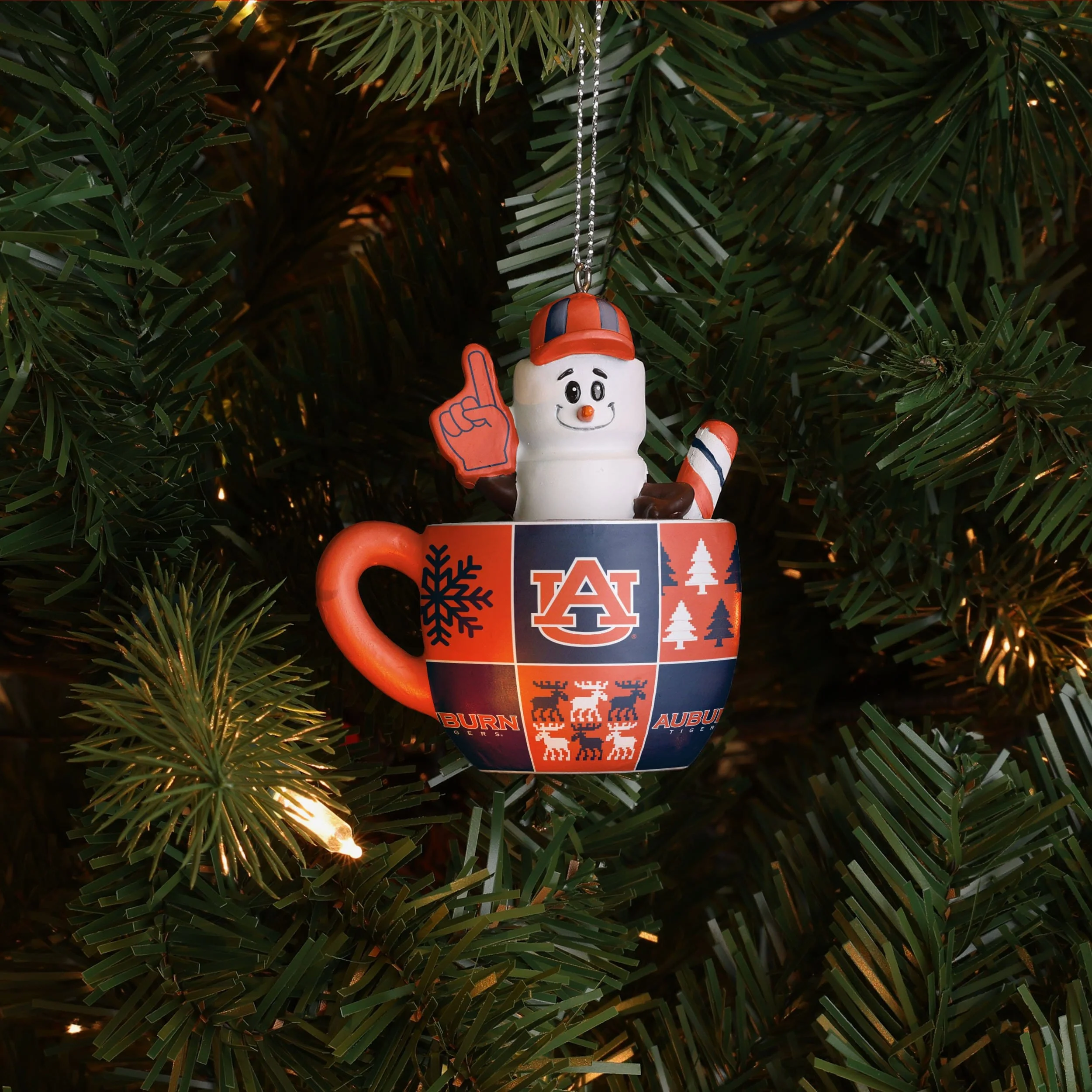 Auburn Tigers NCAA Smores Mug Ornament - Image 3