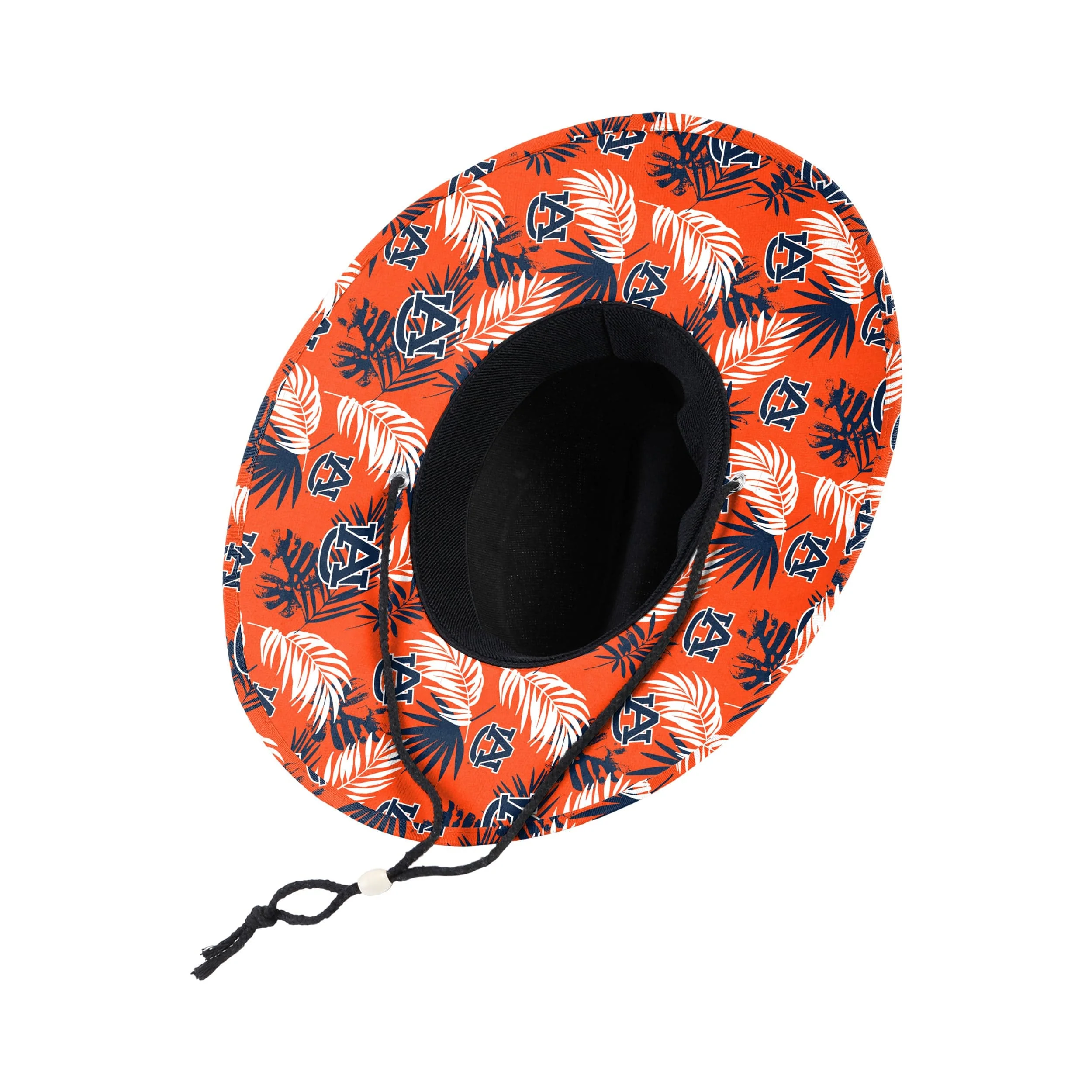 Auburn Tigers NCAA Team Color Straw Hat - Image 2