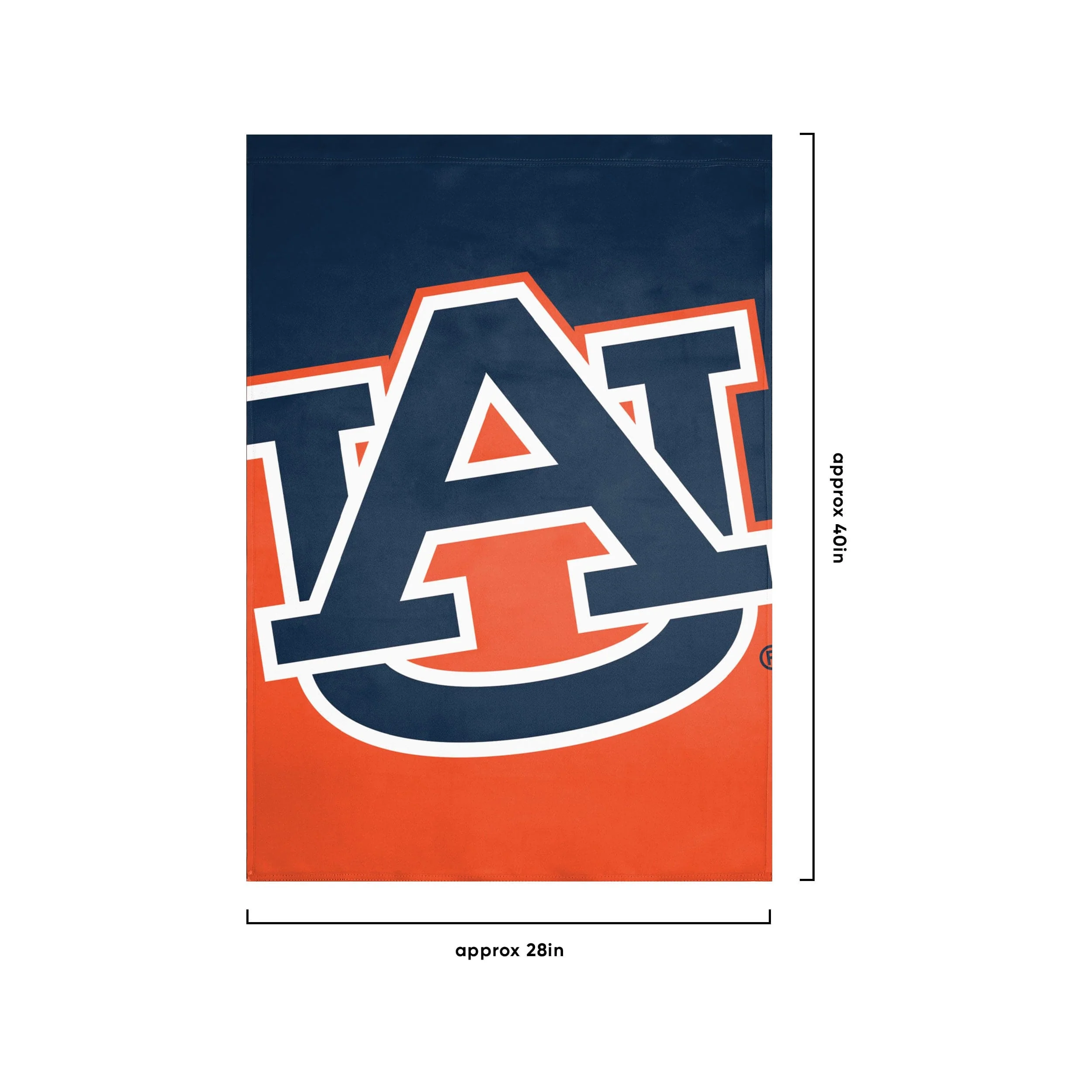 Auburn Tigers NCAA Vertical Flag - Image 3