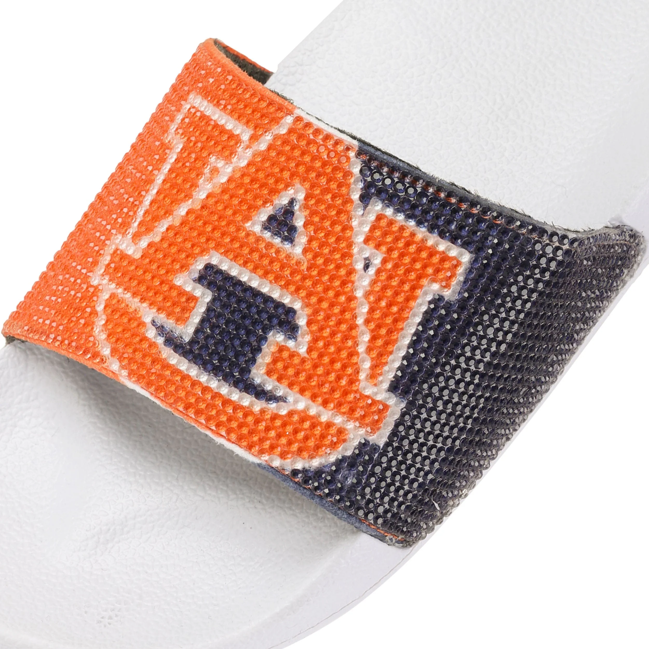 Auburn Tigers NCAA Womens Big Logo Shimmer Slide - Image 3