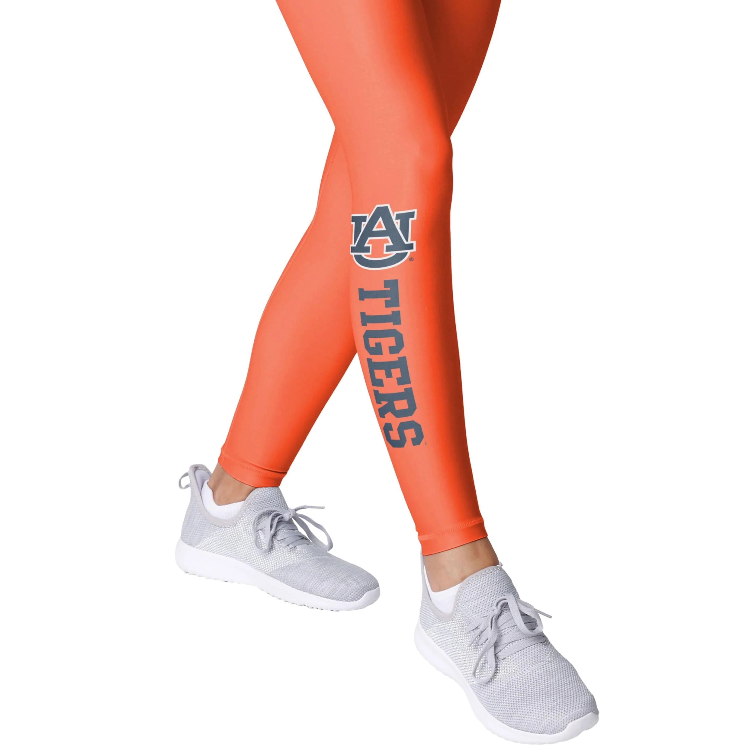 Auburn Tigers NCAA Womens Solid Wordmark Leggings - Image 4