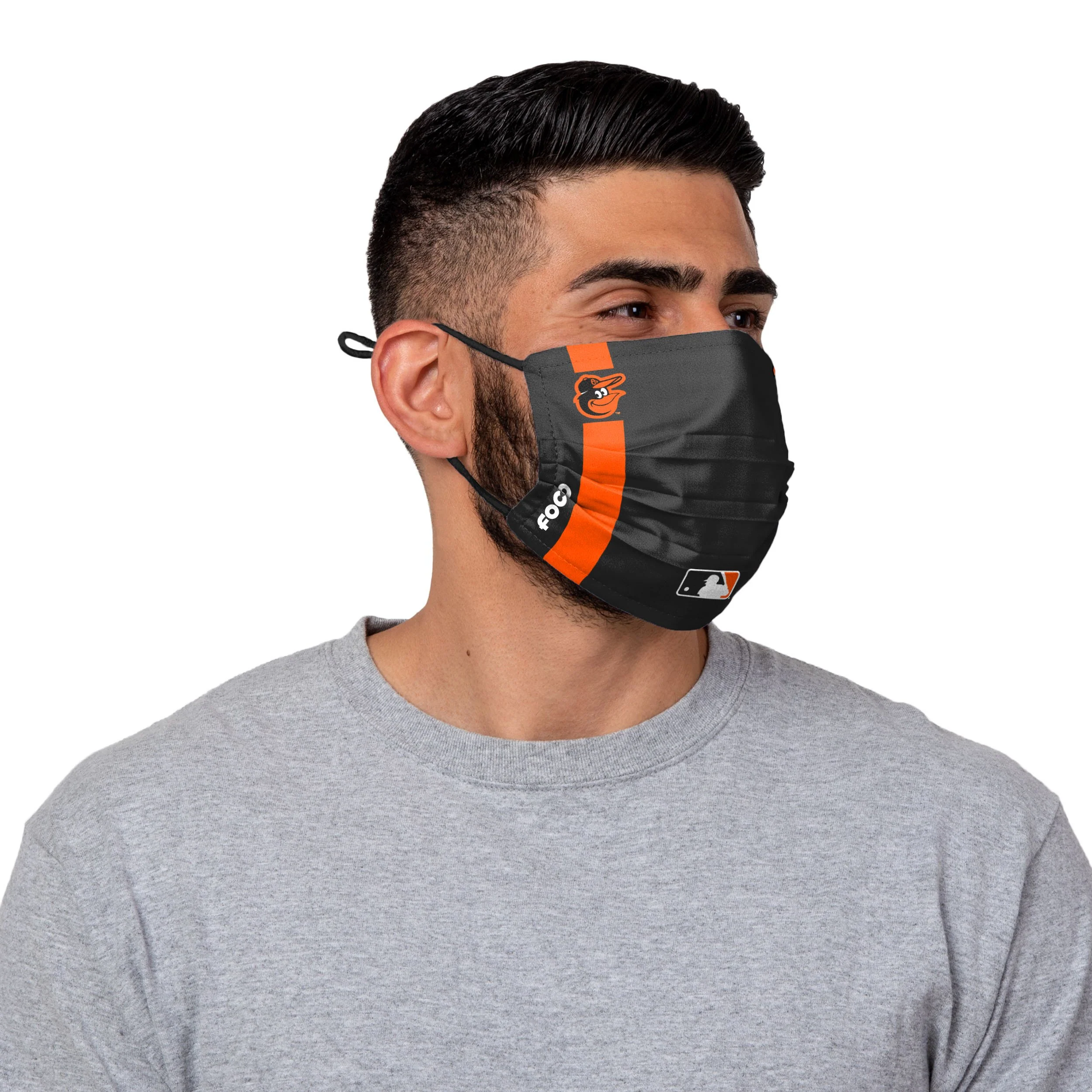 Baltimore Orioles MLB Chris Davis On-Field Adjustable Black Face Cover - Image 2