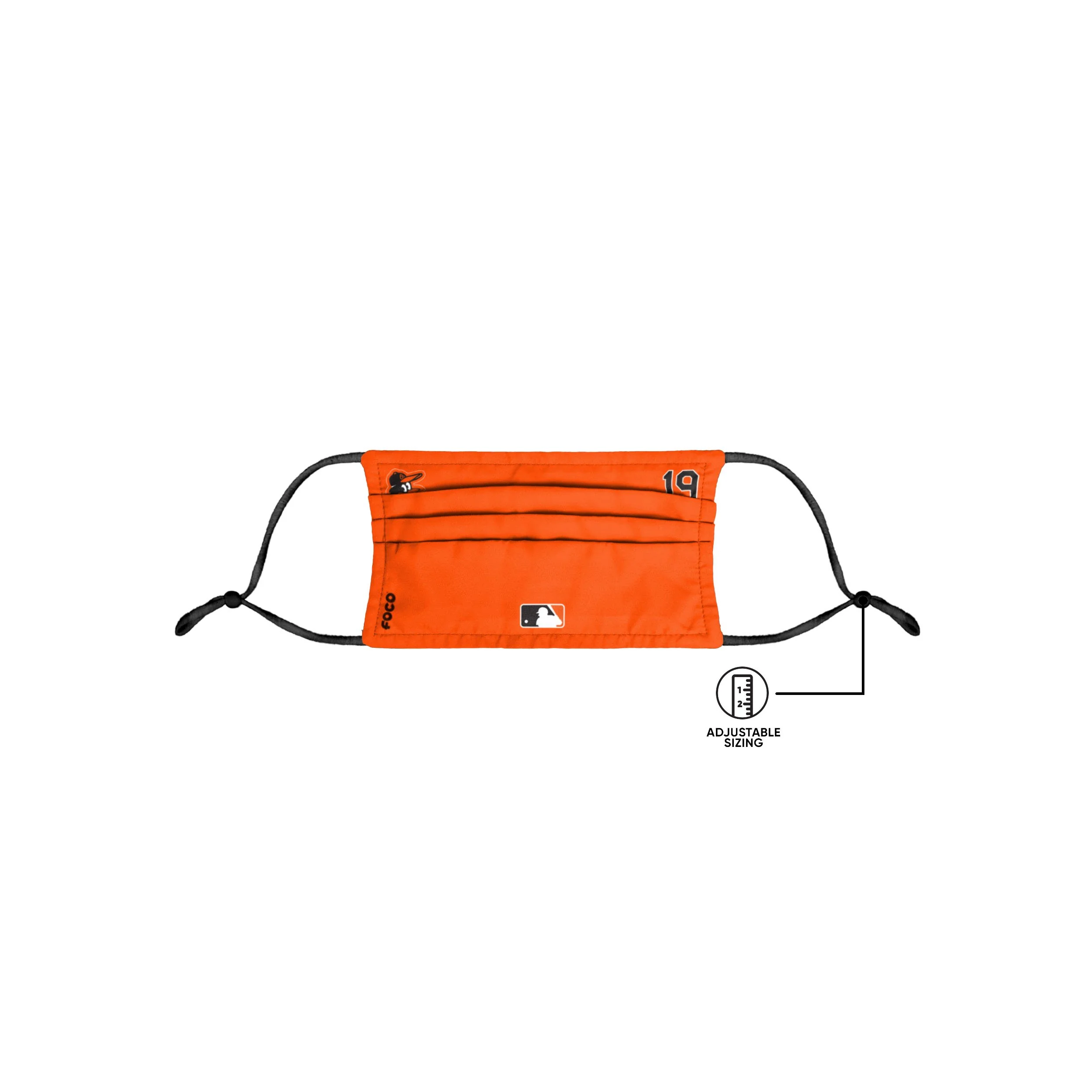 Baltimore Orioles MLB Chris Davis On-Field Gameday Adjustable Face Cover - Image 6