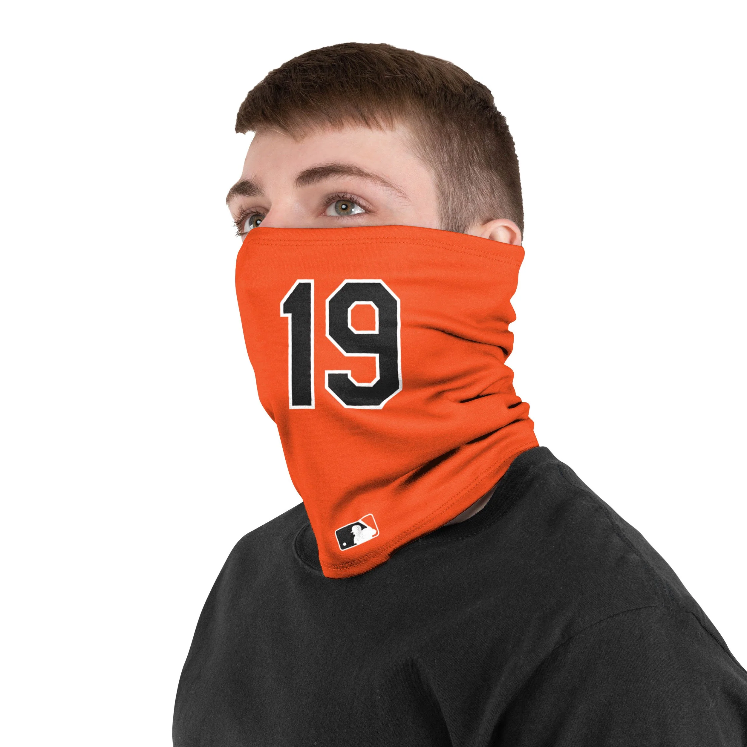 Baltimore Orioles MLB Chris Davis On-Field Orange UV Gaiter Scarf - Image 3