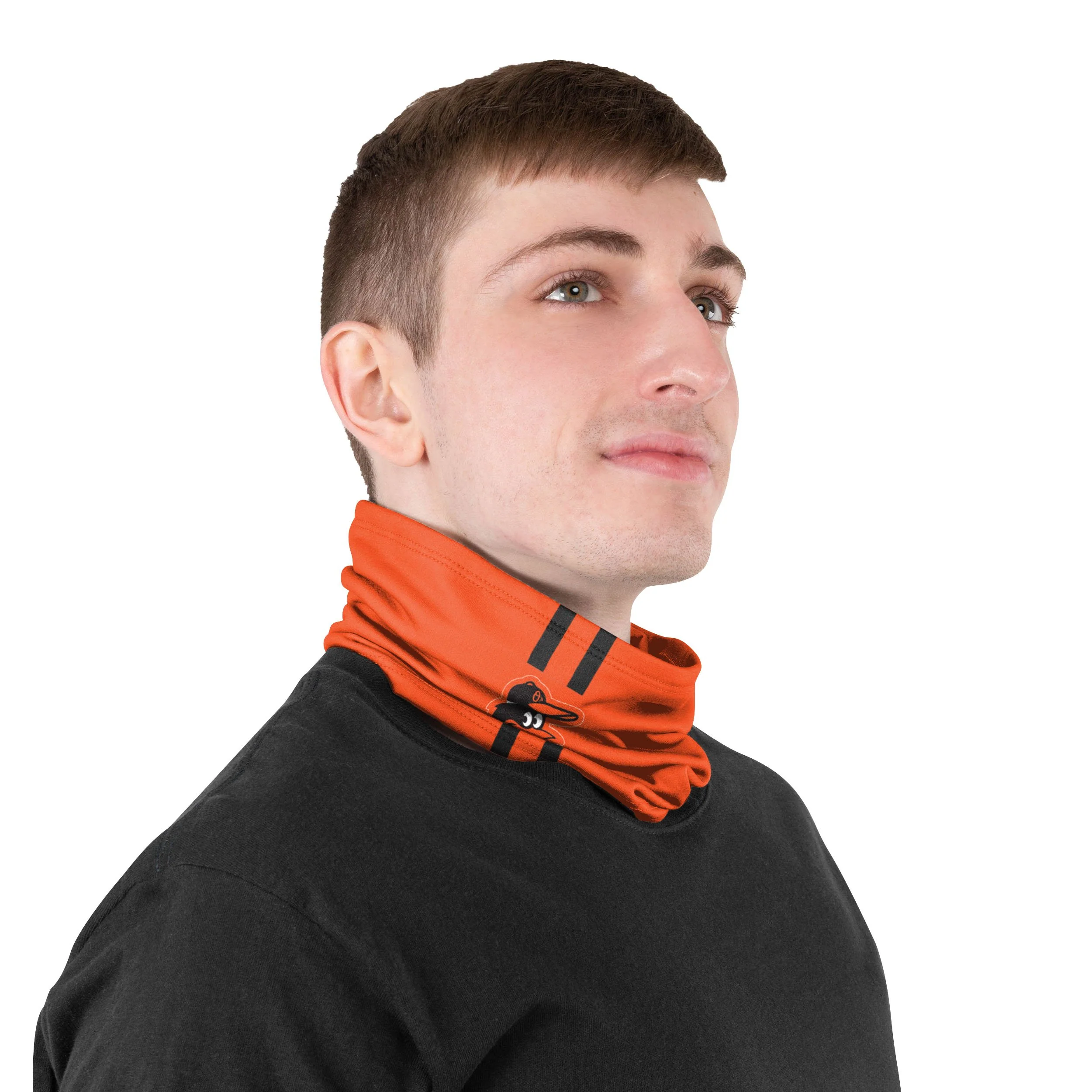 Baltimore Orioles MLB Chris Davis On-Field Orange UV Gaiter Scarf - Image 4