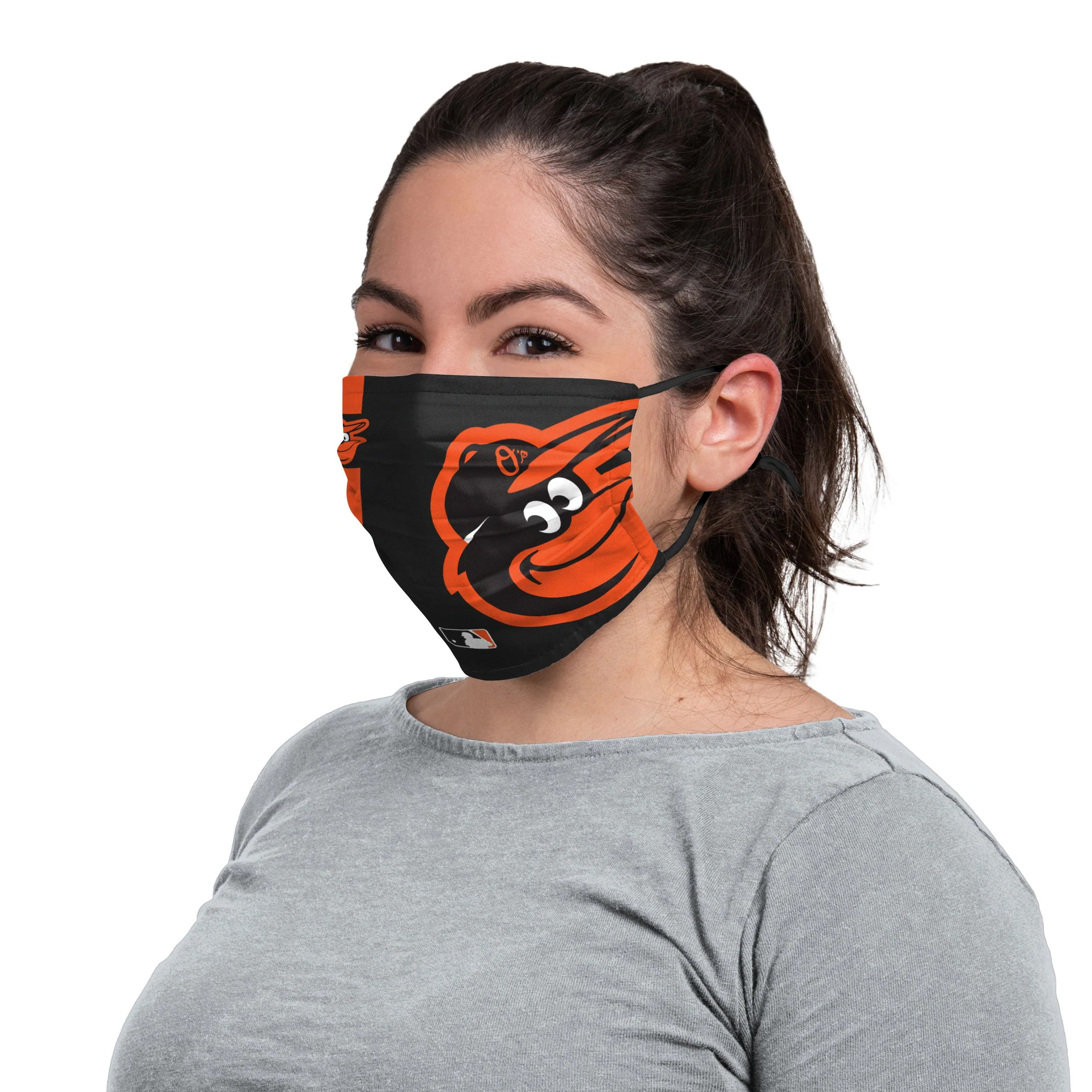 Baltimore Orioles MLB On-Field Adjustable Black Face Cover - Image 3