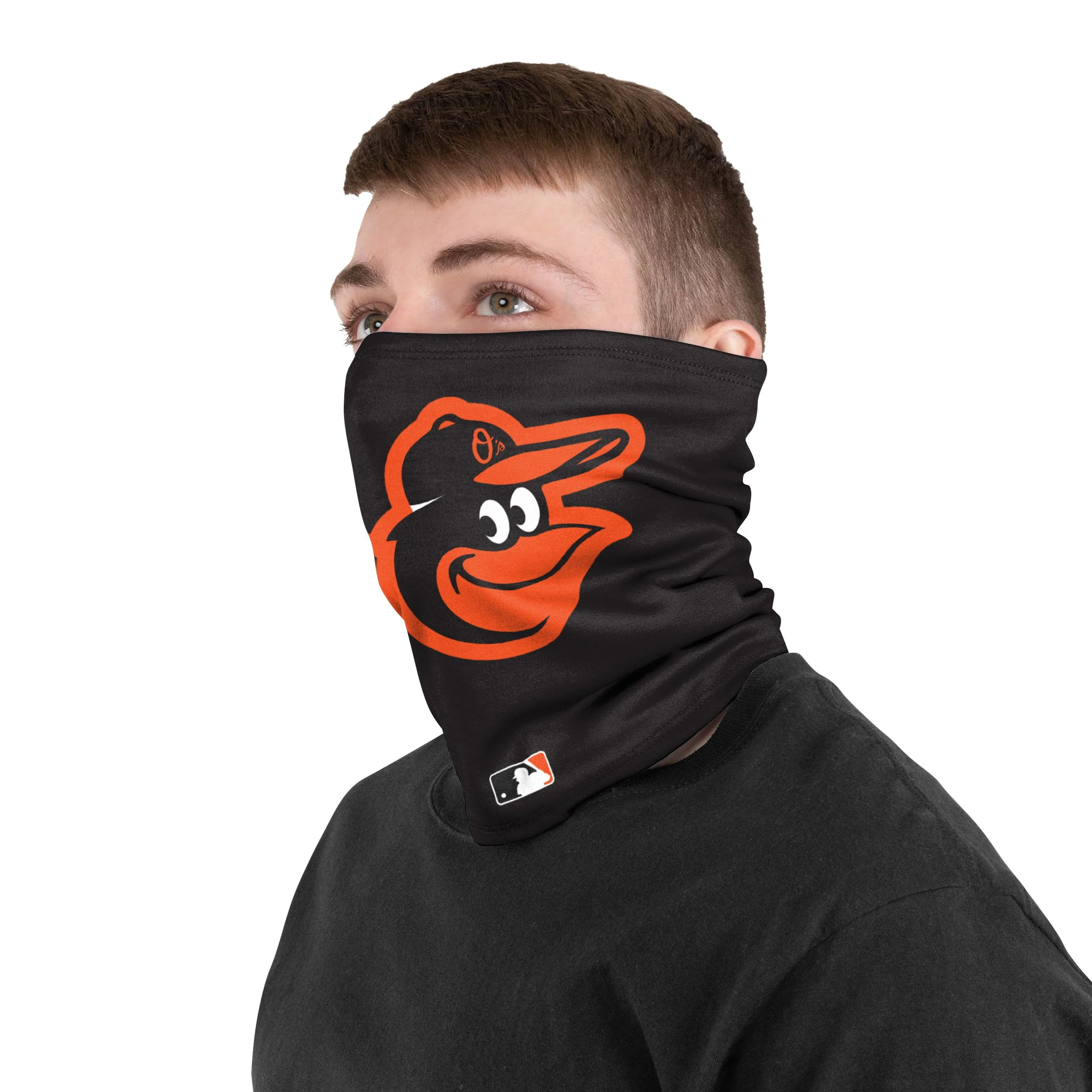Baltimore Orioles MLB On-Field Black UV Gaiter Scarf - Image 3