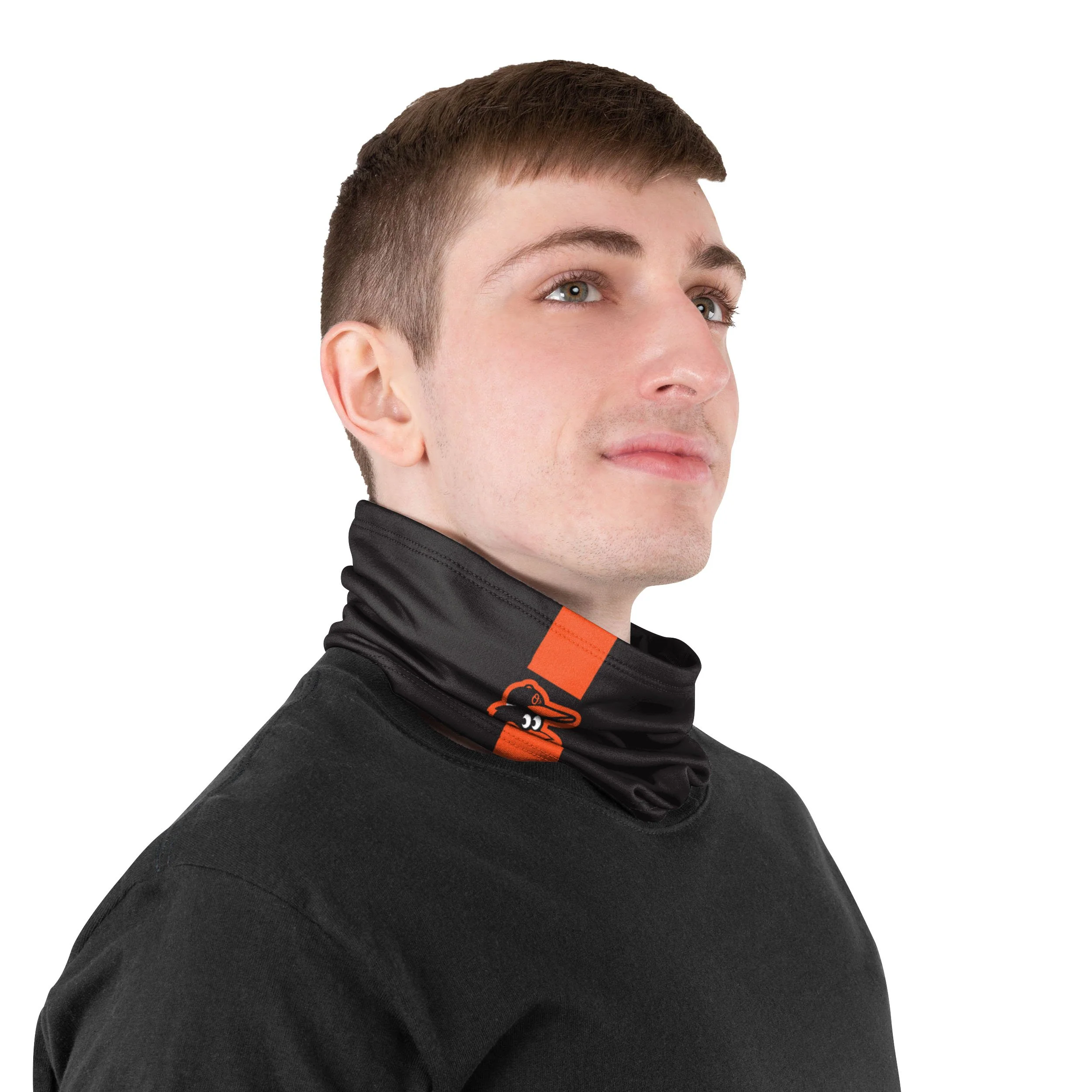 Baltimore Orioles MLB On-Field Black UV Gaiter Scarf - Image 4