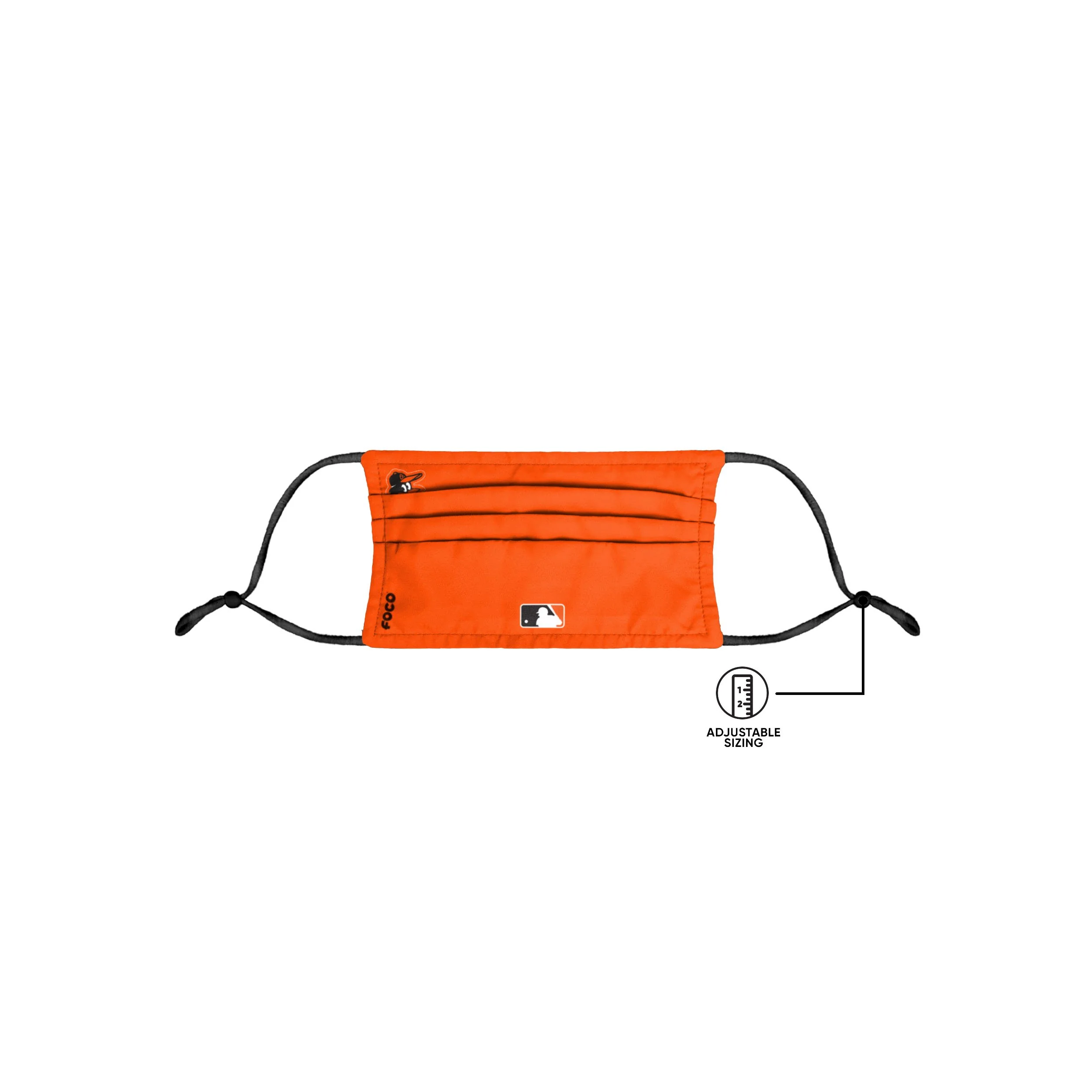 Baltimore Orioles MLB On-Field Gameday Adjustable Face Cover - Image 6