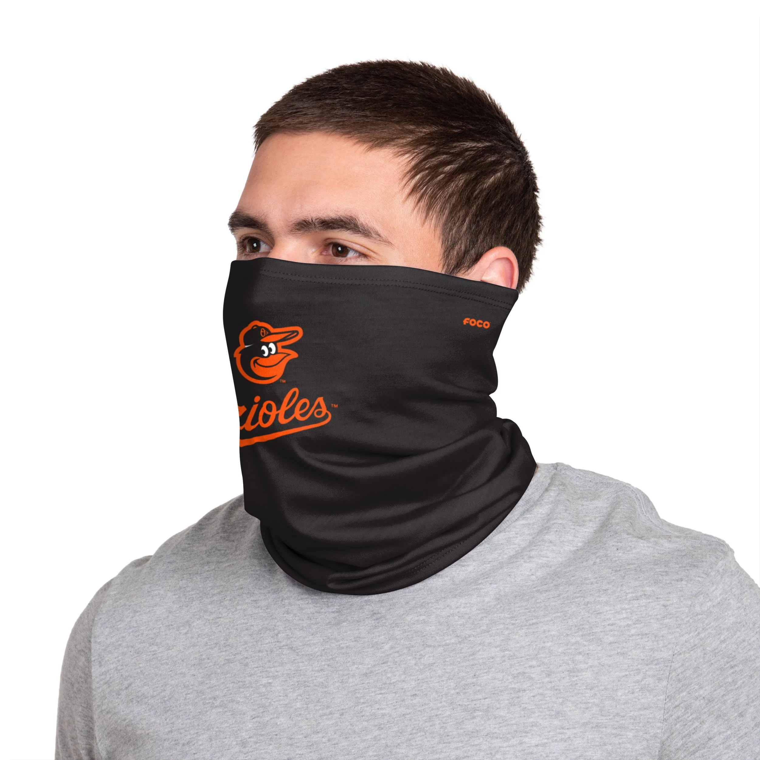Baltimore Orioles MLB Team Logo Stitched Gaiter Scarf - Image 4