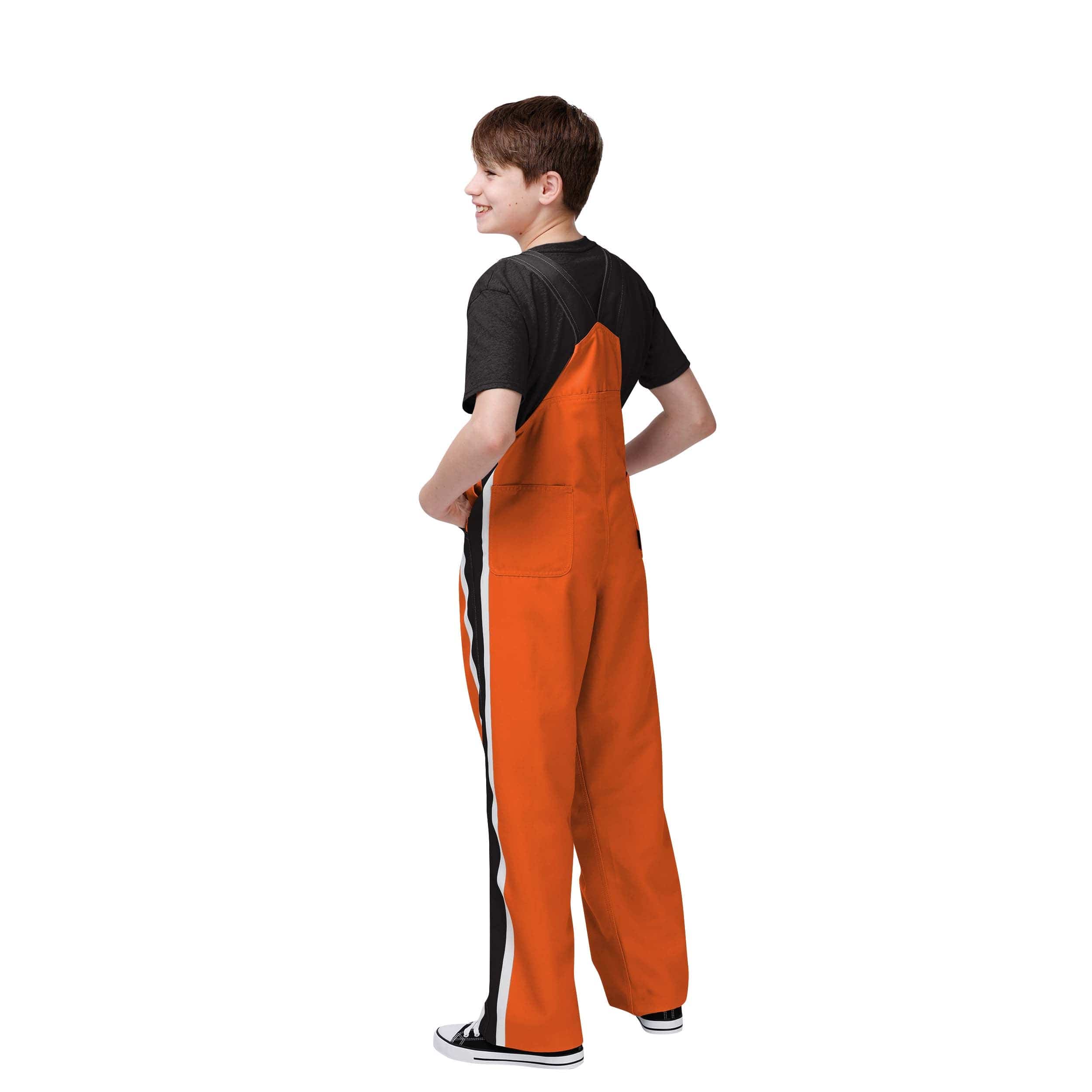 Baltimore Orioles MLB Youth Team Stripe Bib Overalls - Image 2