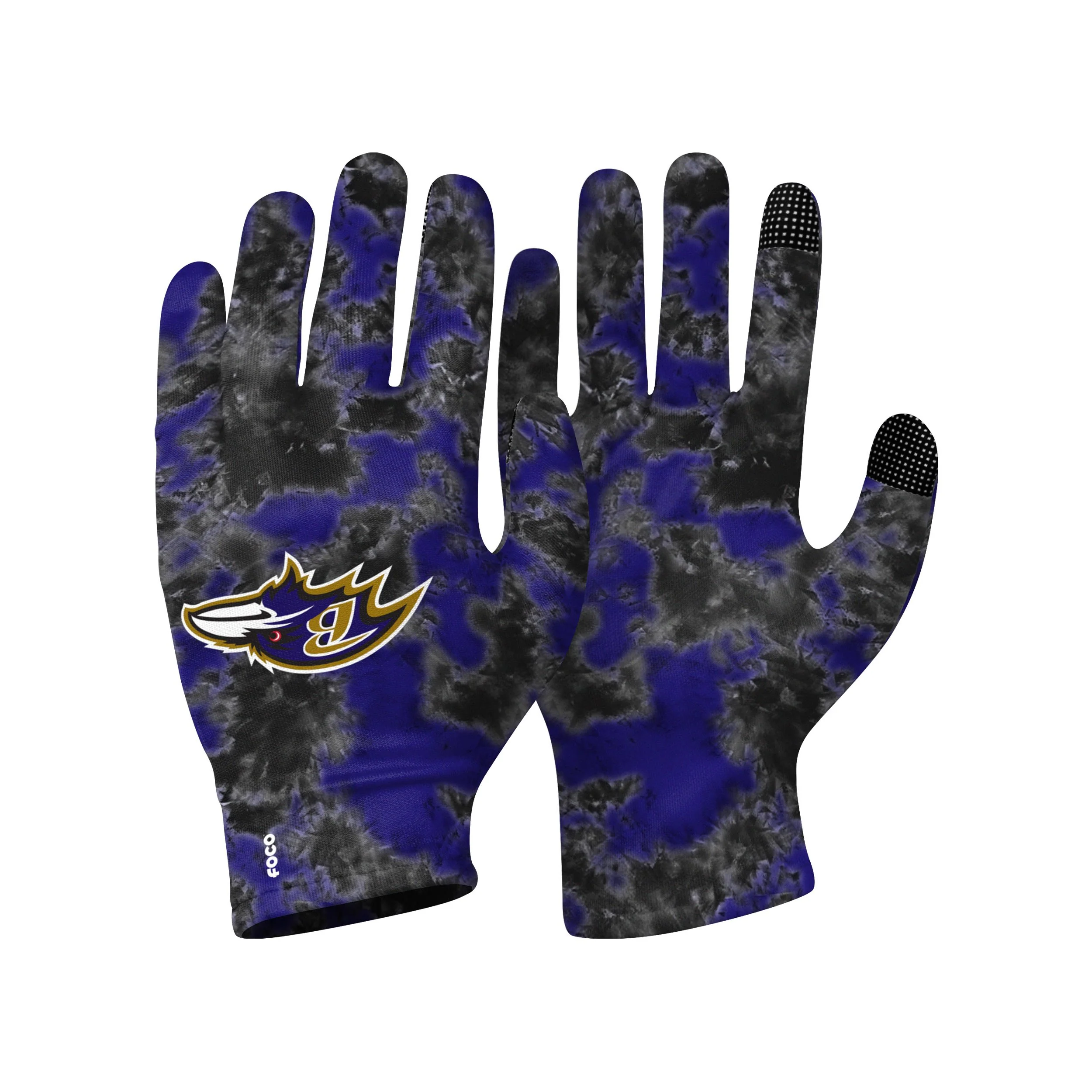 Baltimore Ravens NFL 2 Pack Reusable Stretch Gloves - Image 4