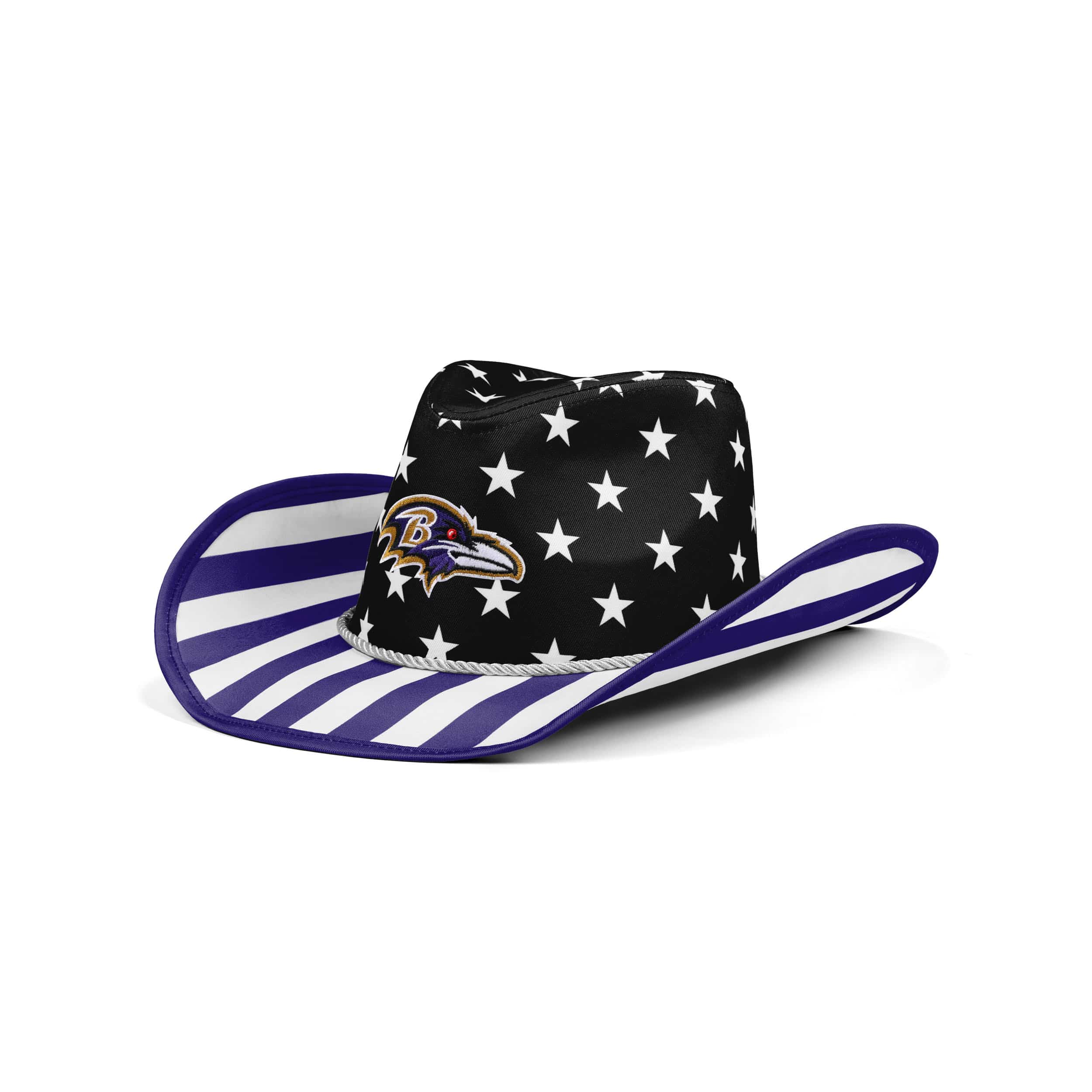 Baltimore Ravens NFL Americana Cowboy Hat (PREORDER - SHIPS MID JUNE)