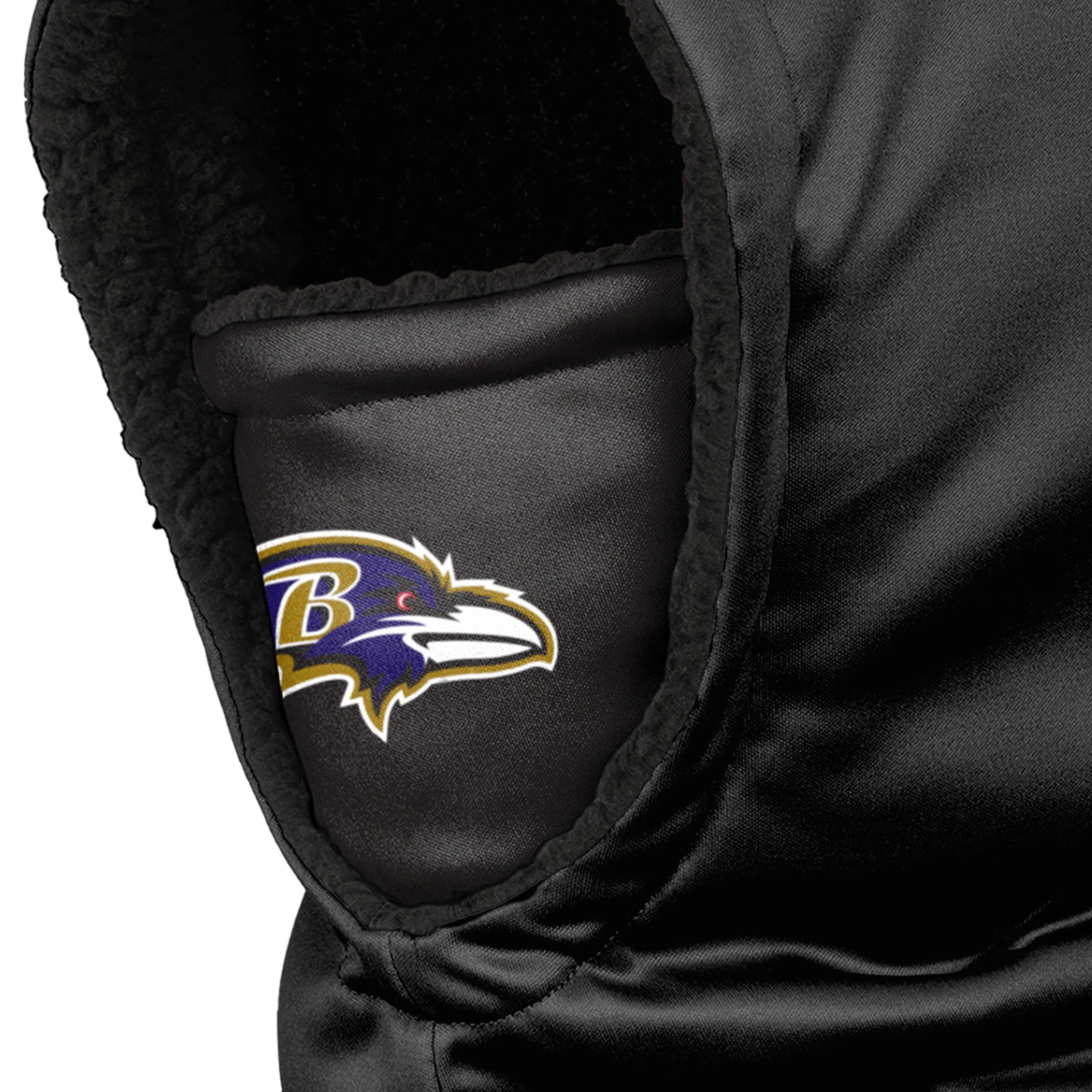 Baltimore Ravens NFL Black Hooded Gaiter - Image 3
