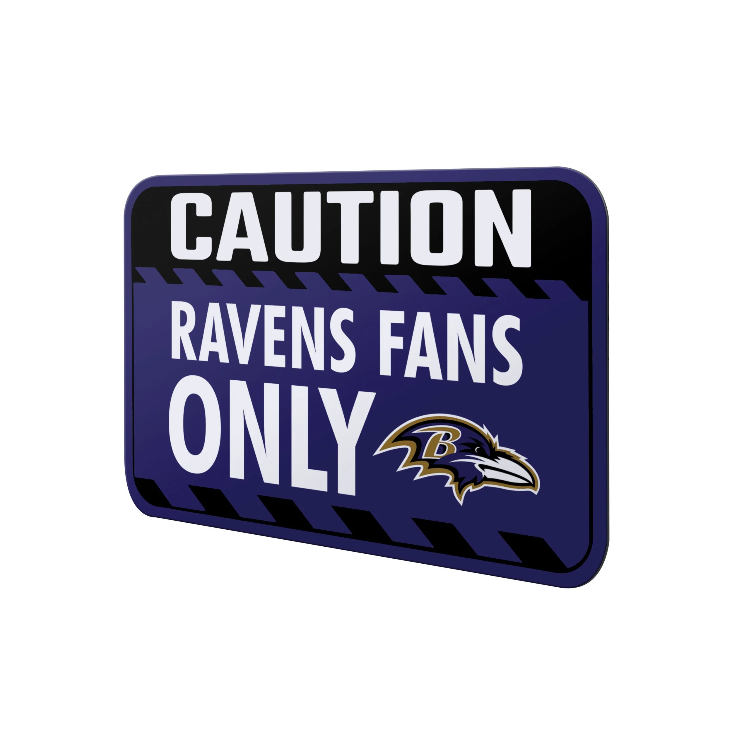 Baltimore Ravens NFL Caution Sign - Image 2