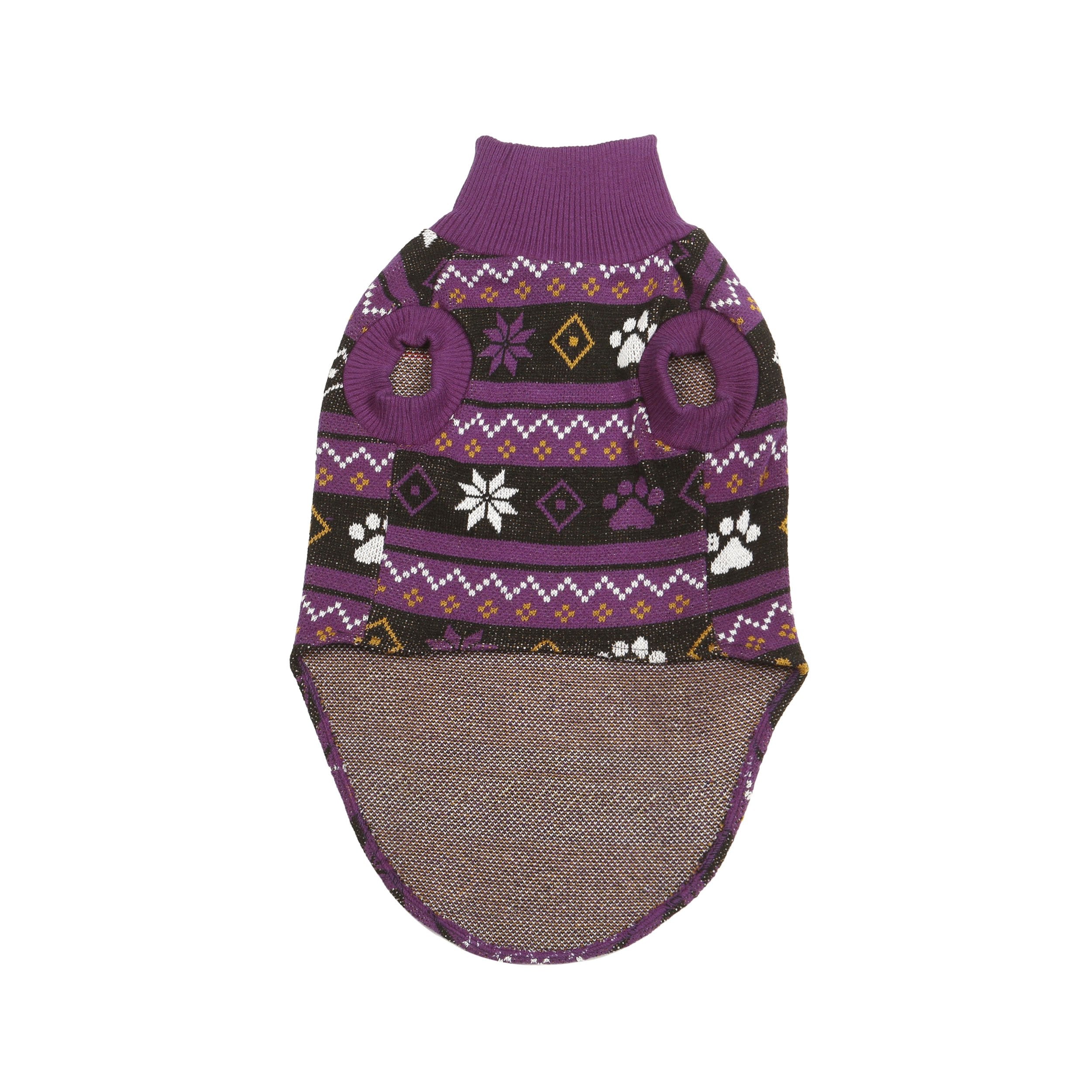 Baltimore Ravens NFL Knitted Holiday Dog Sweater - Image 3