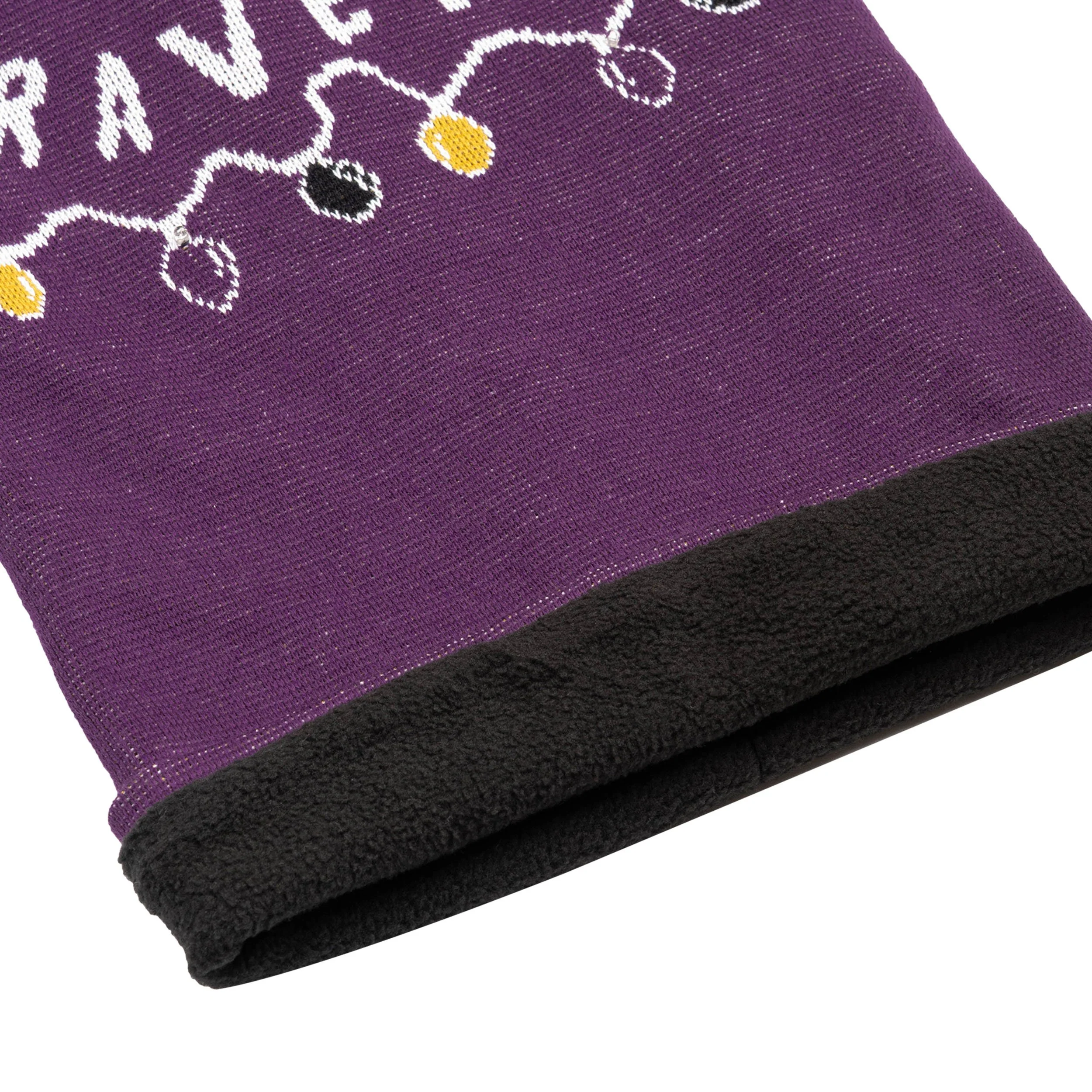 Baltimore Ravens NFL Light Up Knit Gaiter Scarf - Image 3
