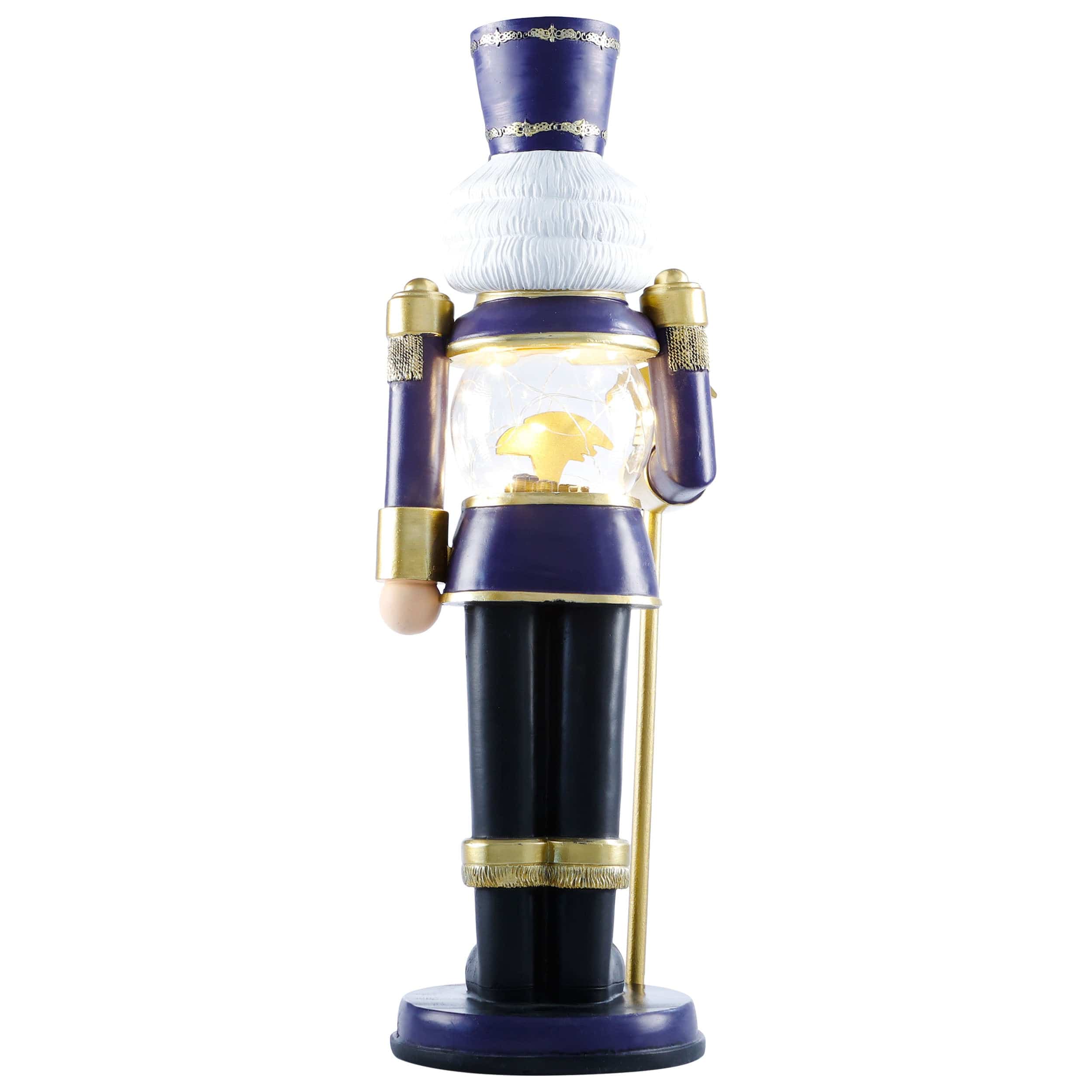 Baltimore Ravens NFL Light Up Nutcracker - Image 4