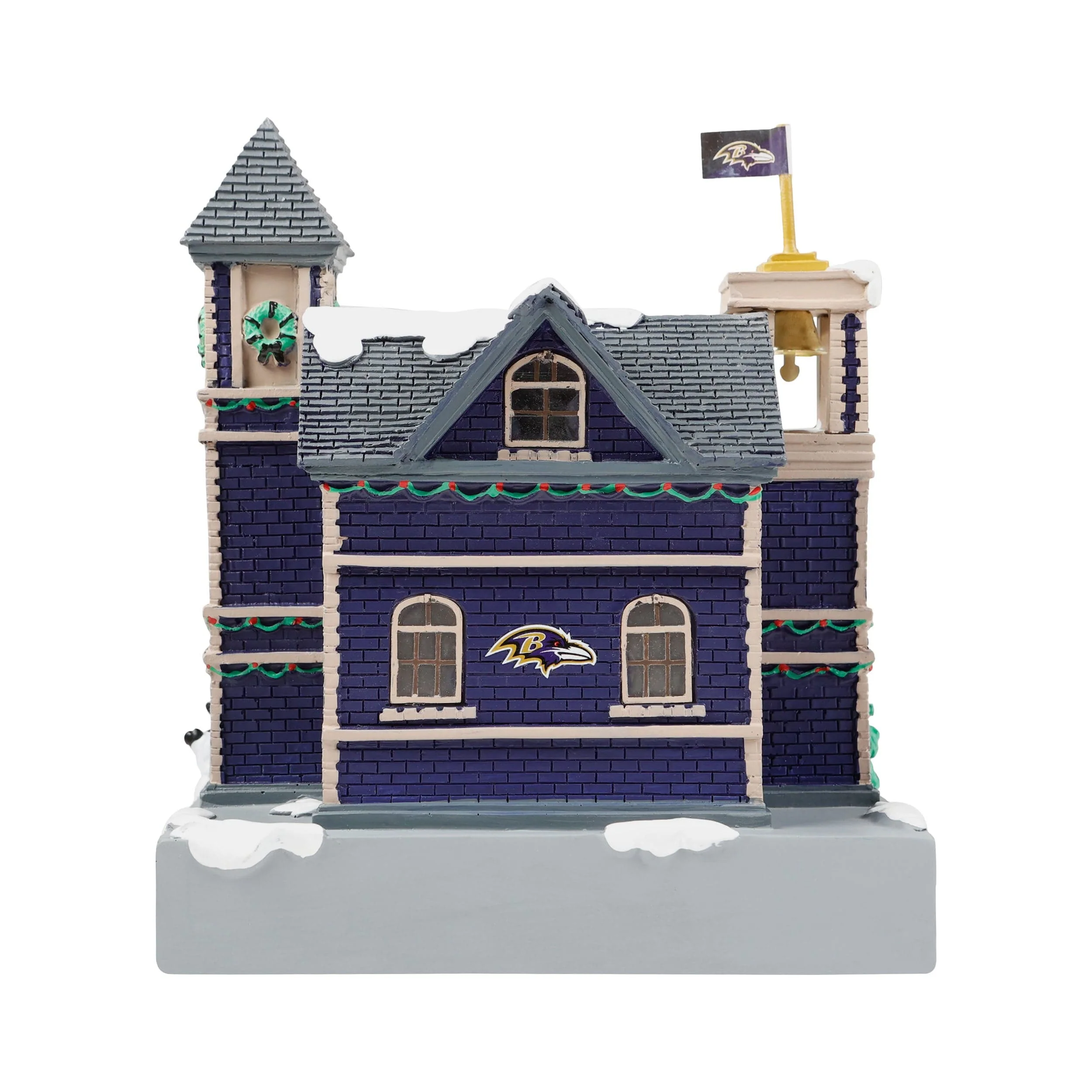 Baltimore Ravens NFL Light Up Resin Team Firehouse - Image 5