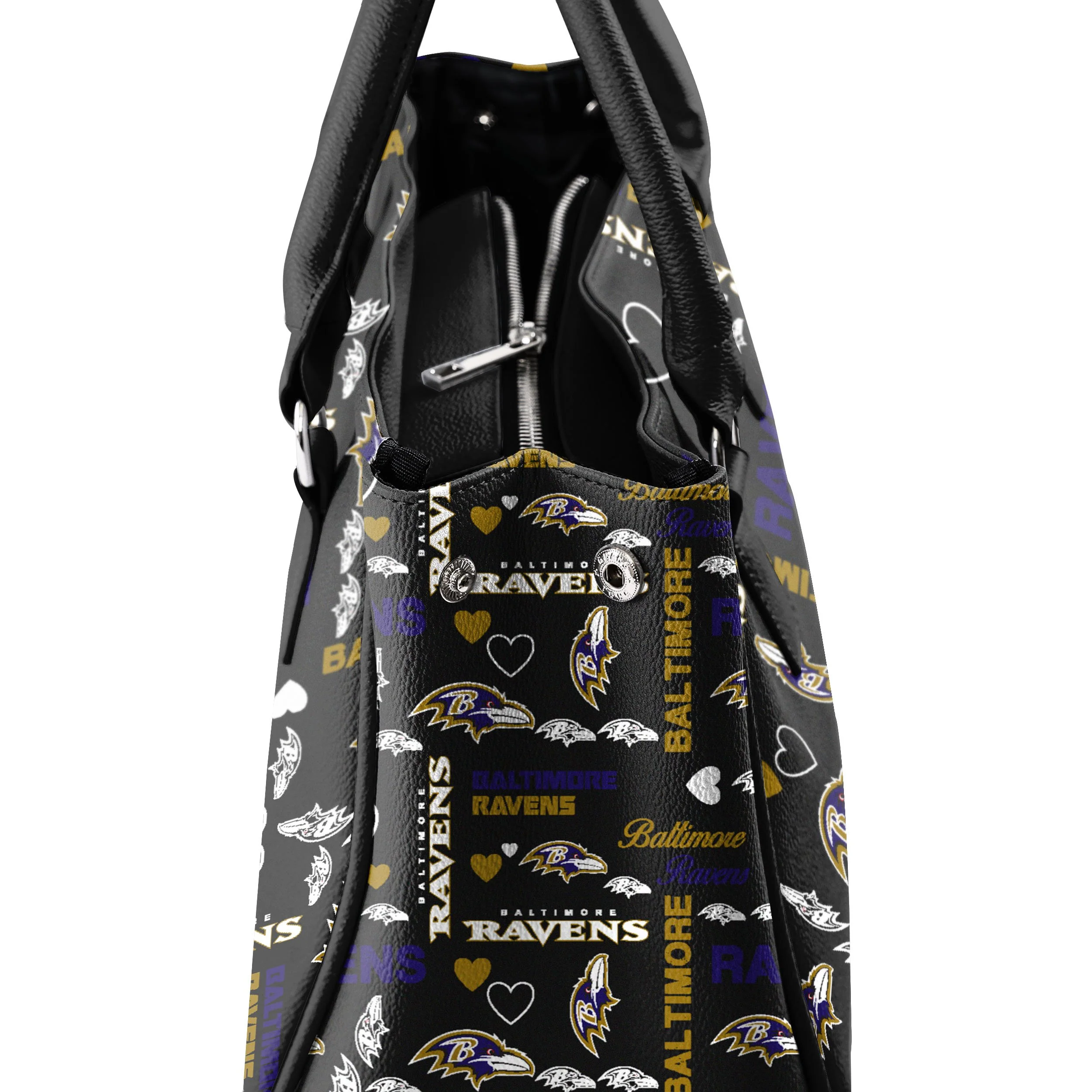 Baltimore Ravens NFL Logo Love Purse - Image 4