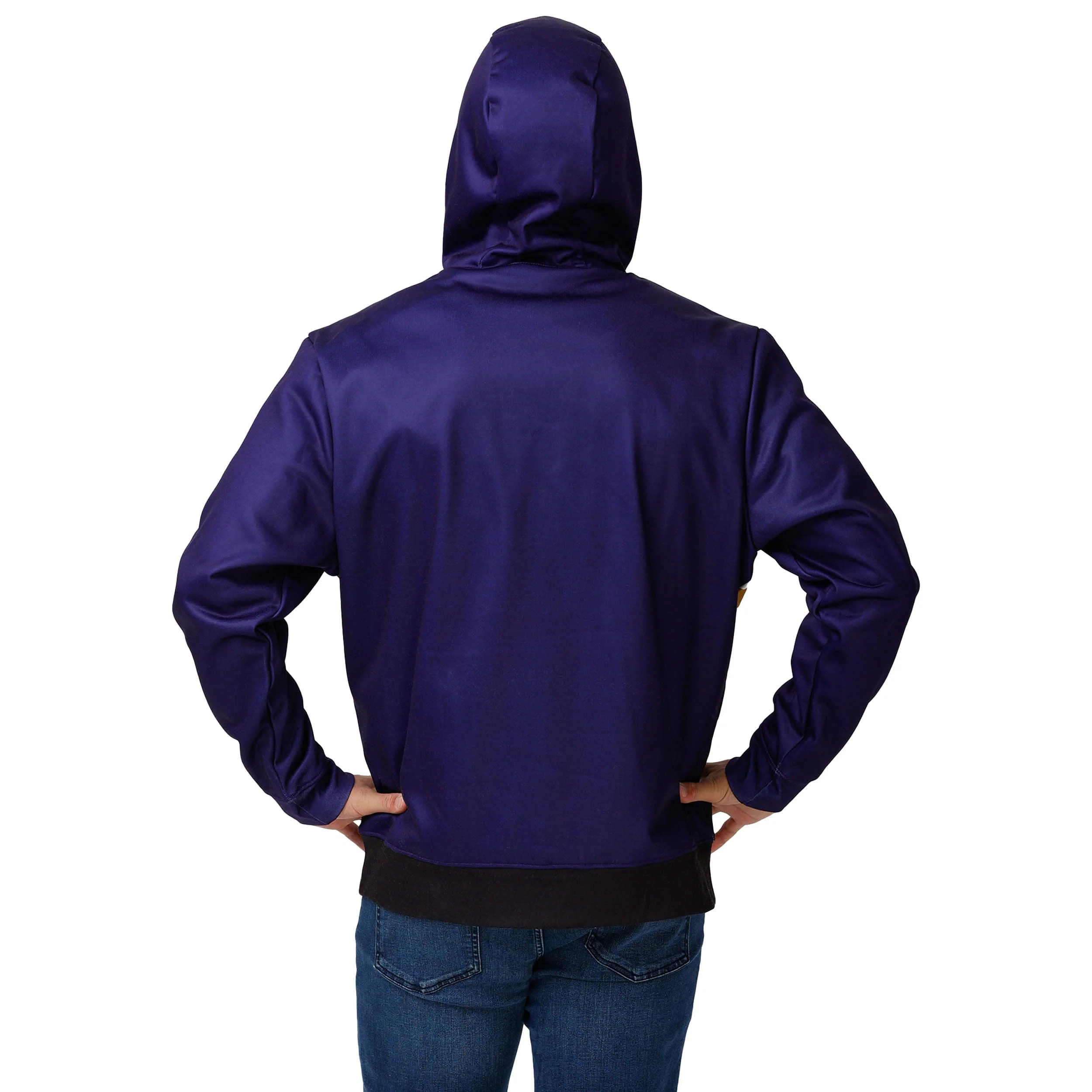Baltimore Ravens NFL Mens Bold Logo Hoodie - Image 2