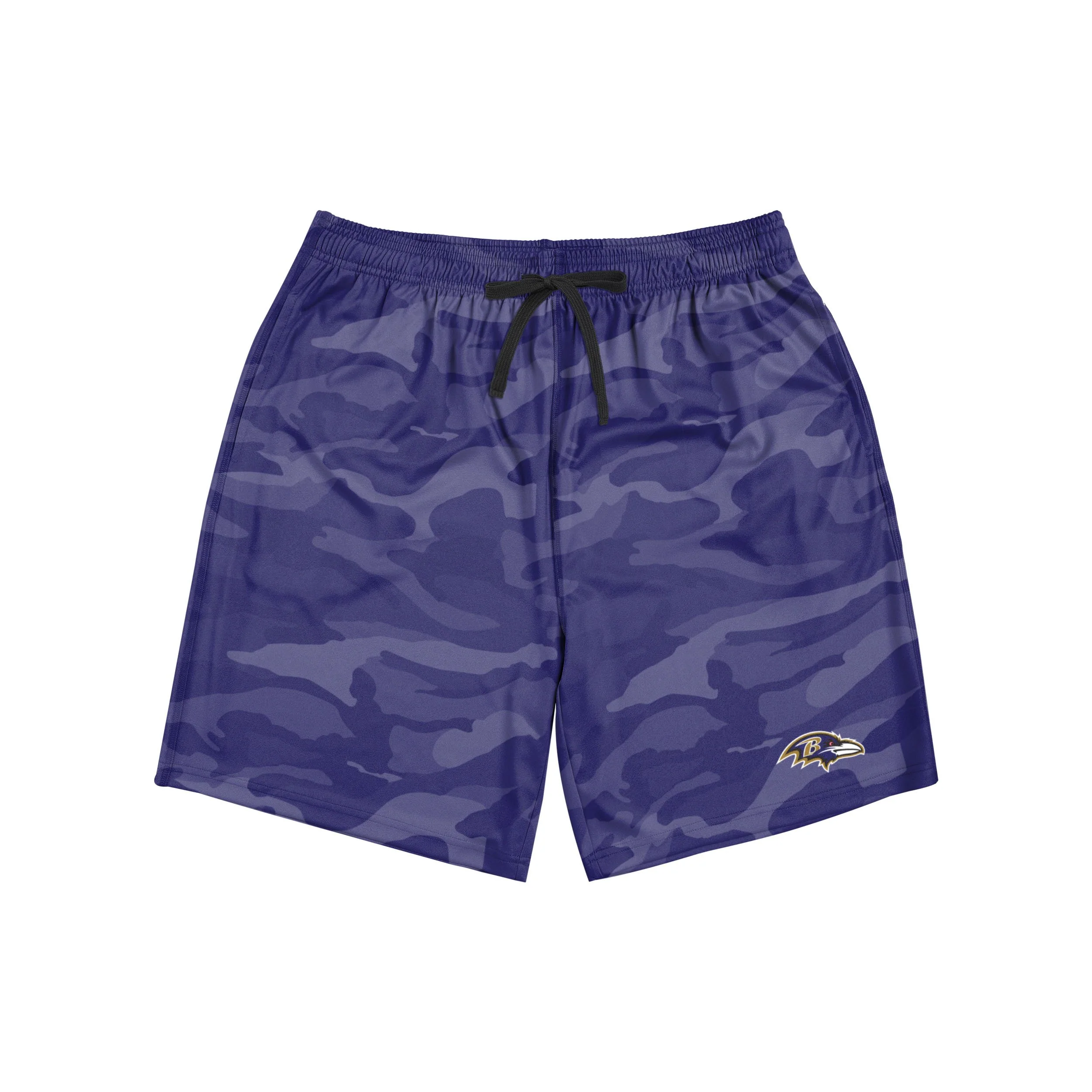 Baltimore Ravens NFL Mens Cool Camo Training Shorts - Image 4