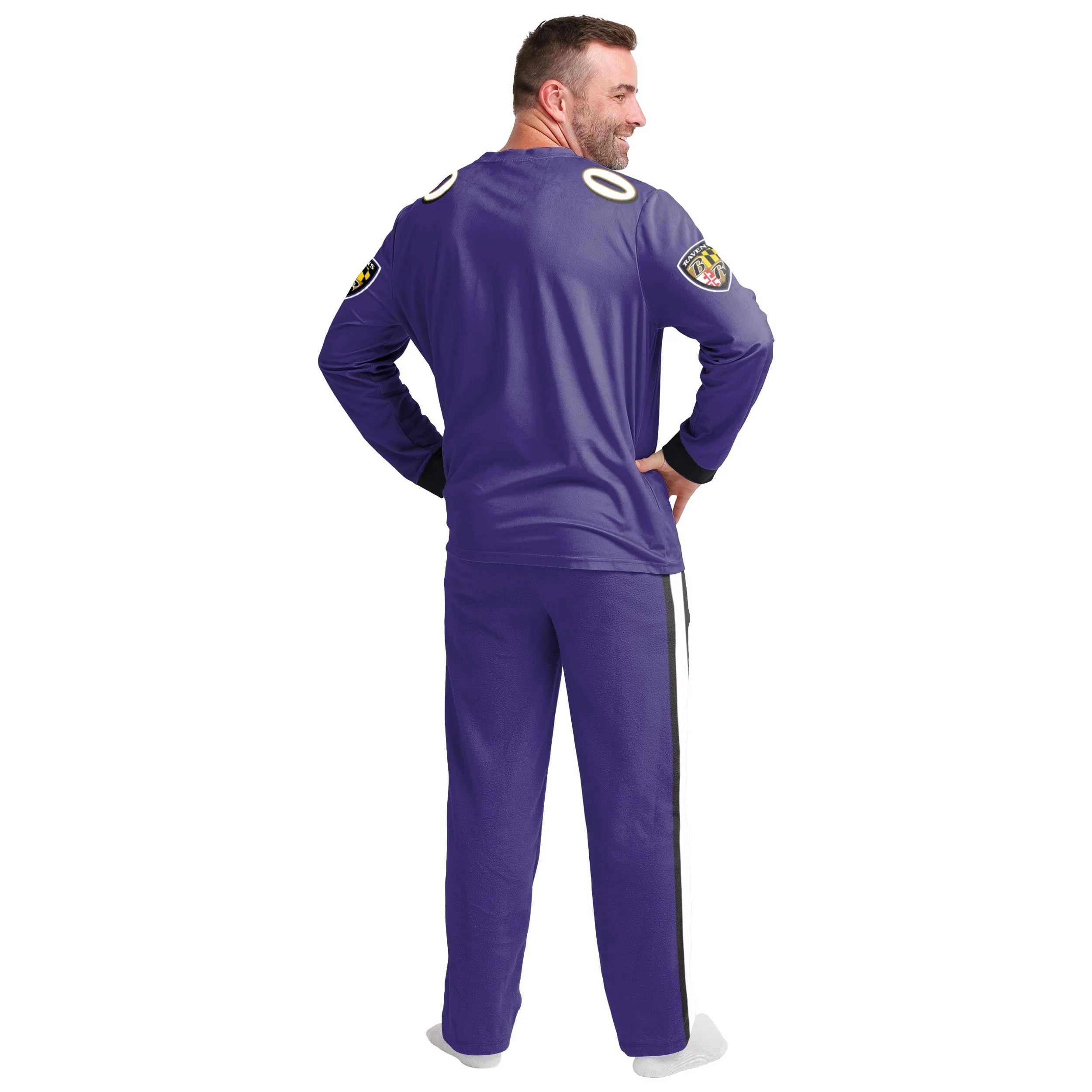 Baltimore Ravens NFL Mens Gameday Ready Pajama Set - Image 2