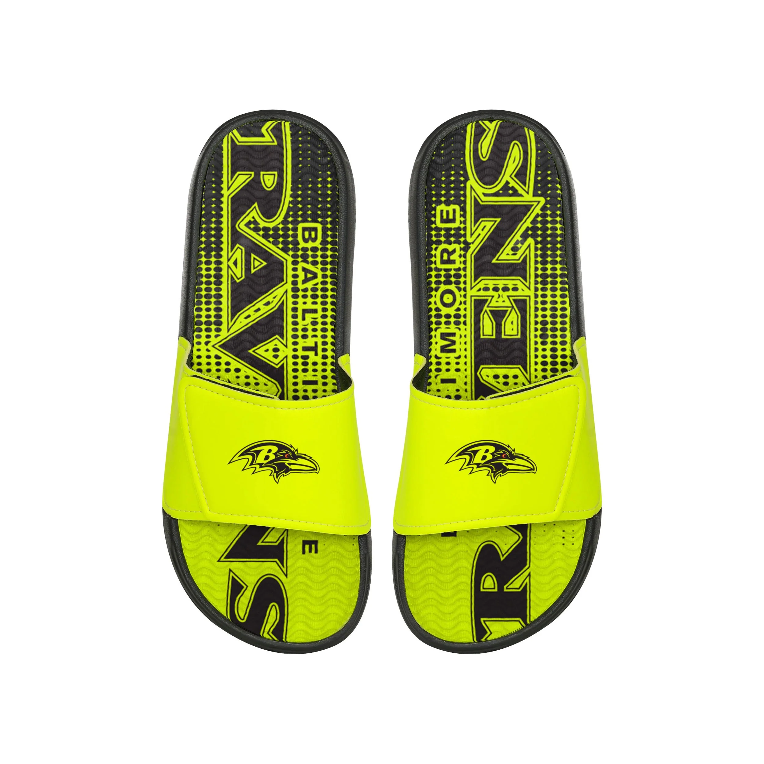 Baltimore Ravens NFL Mens Highlights Gel Slide - Image 2