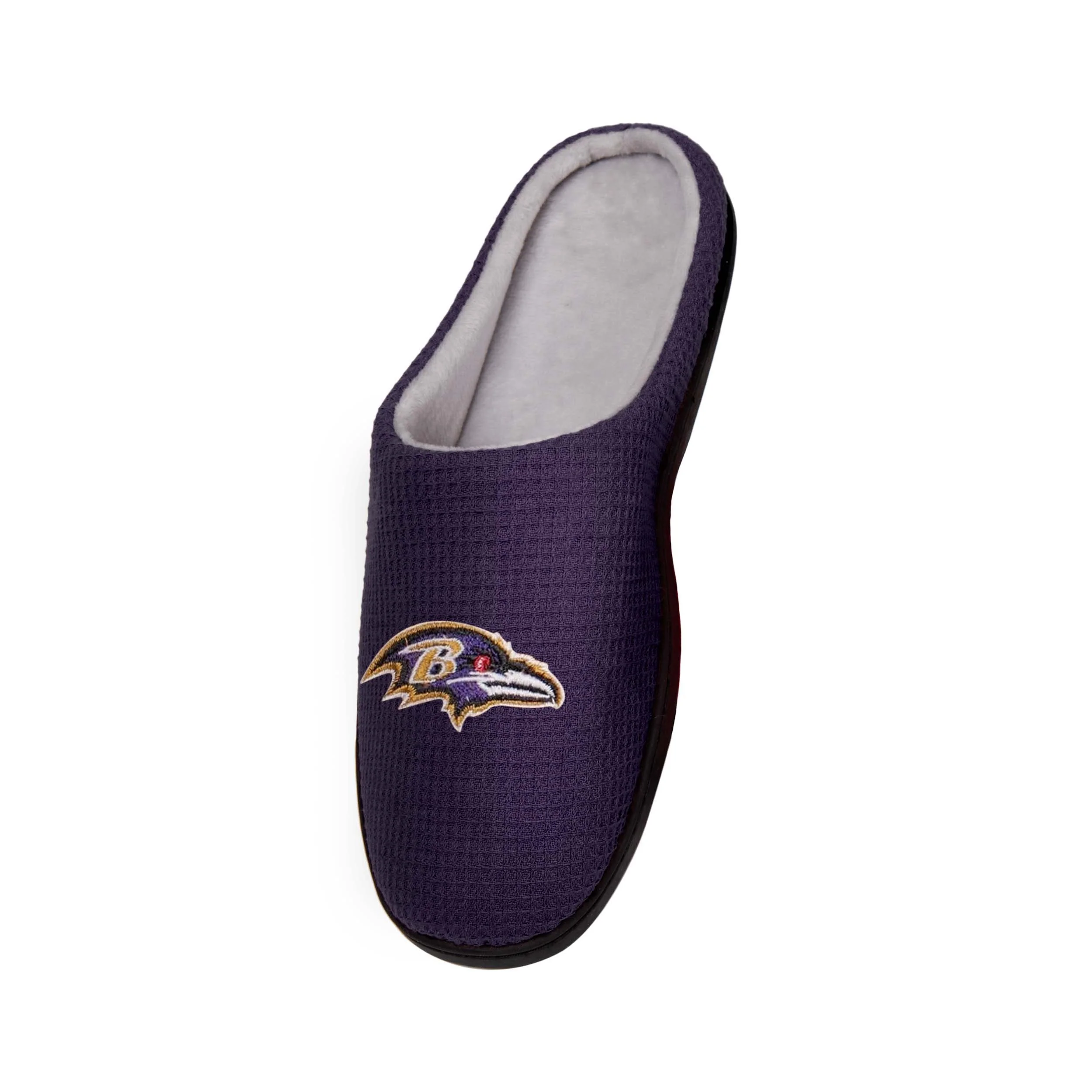 Baltimore Ravens NFL Mens Memory Foam Slide Slippers - Image 3