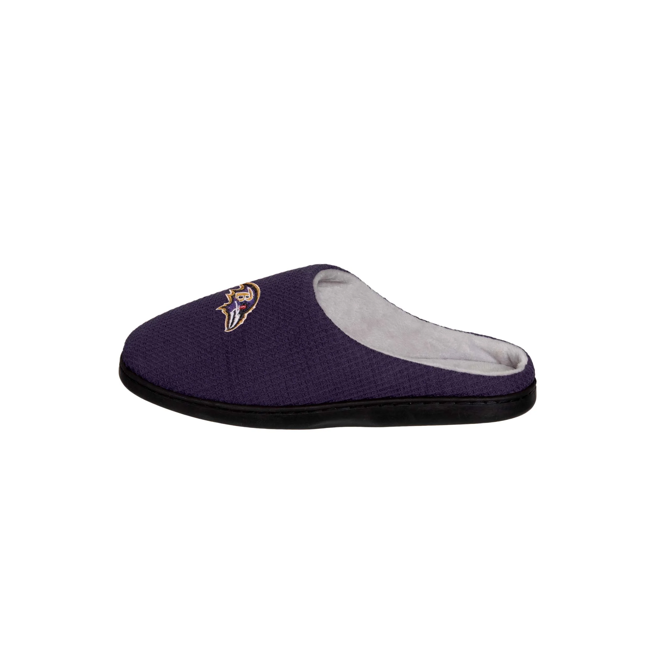 Baltimore Ravens NFL Mens Memory Foam Slide Slippers - Image 4